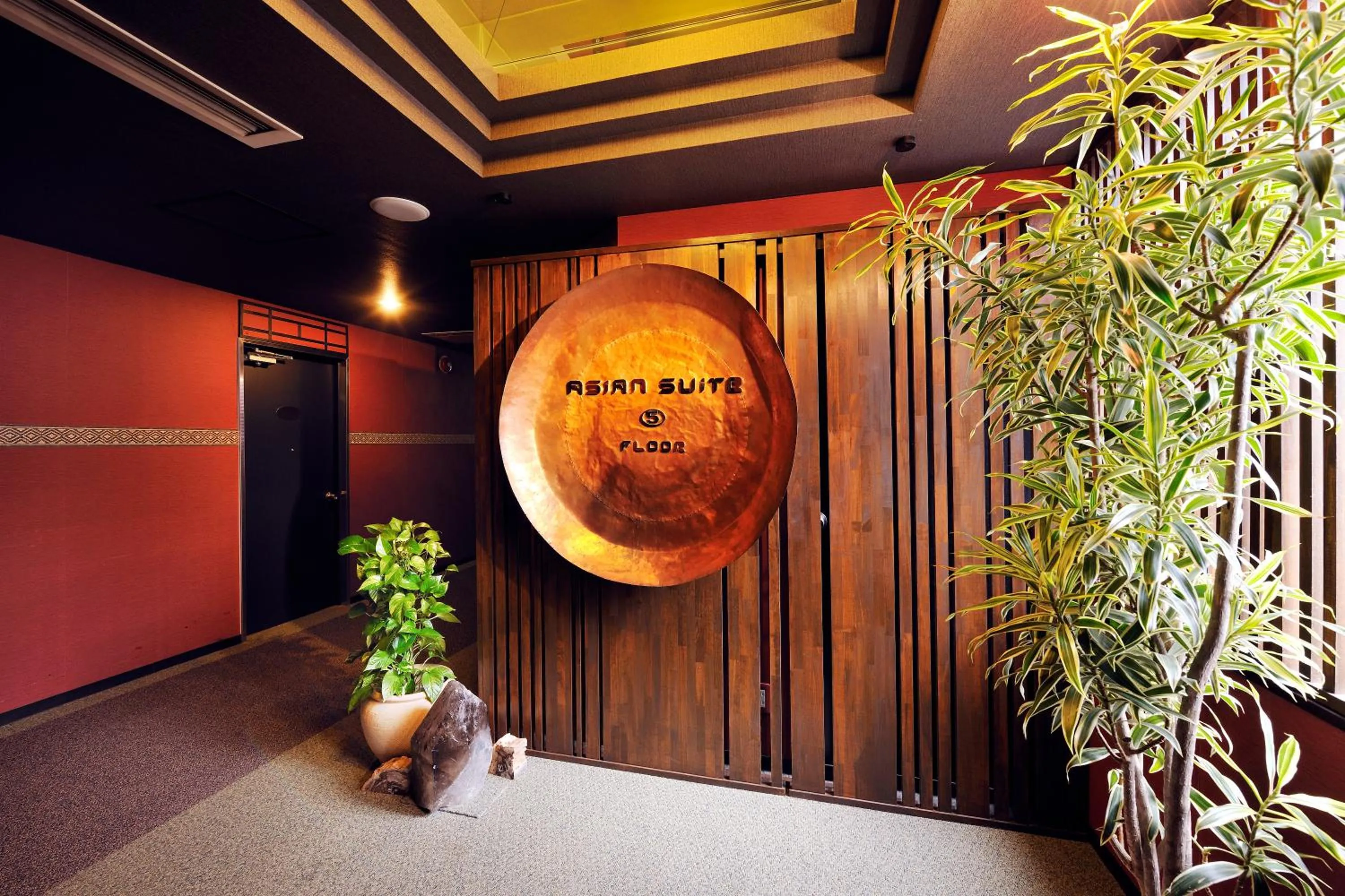 Photo of the whole room in Hotel Seiryu Japanese Spa inn with spectacular view in Osaka