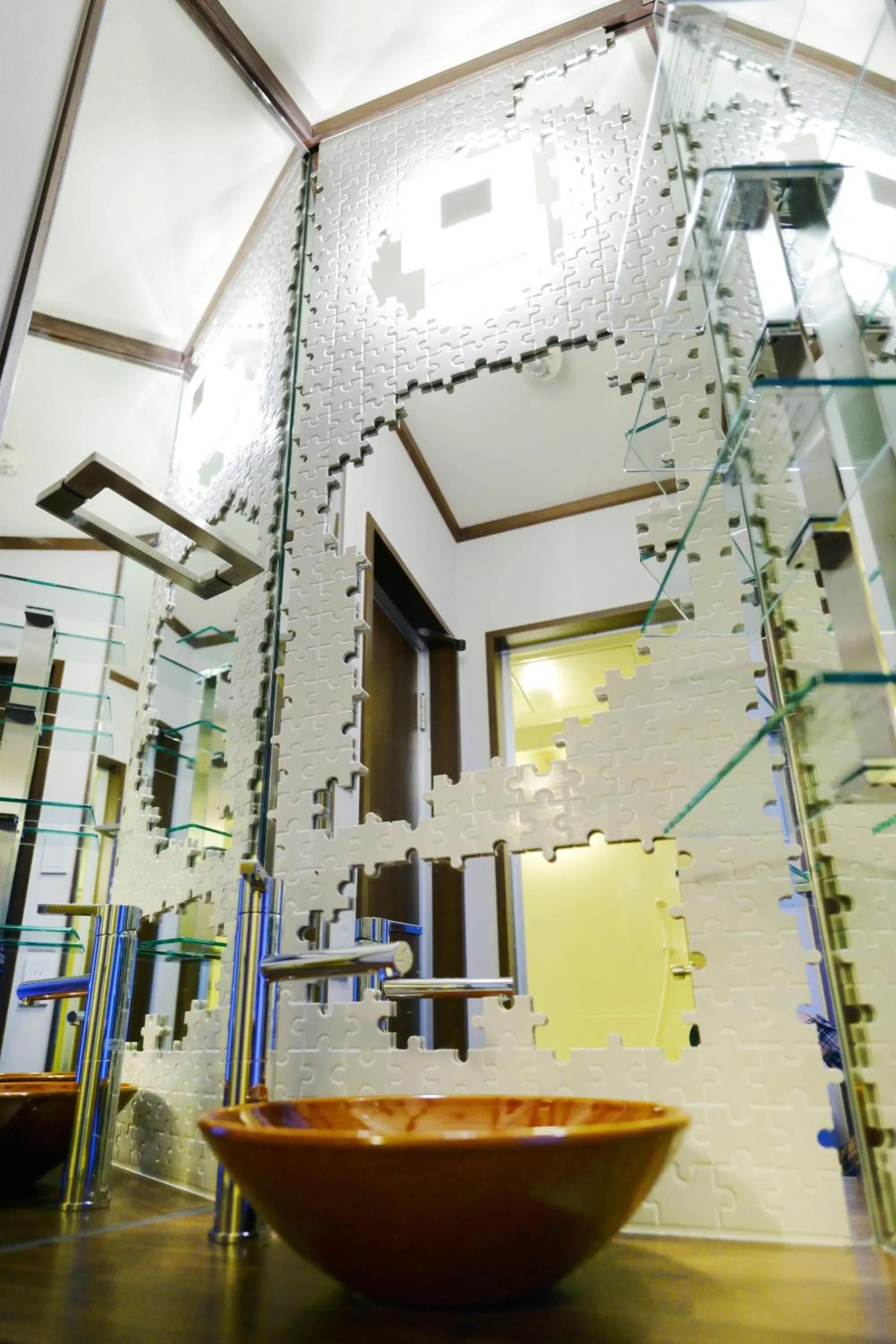 Bathroom in Hotel Seiryu Japanese Spa inn with spectacular view in Osaka