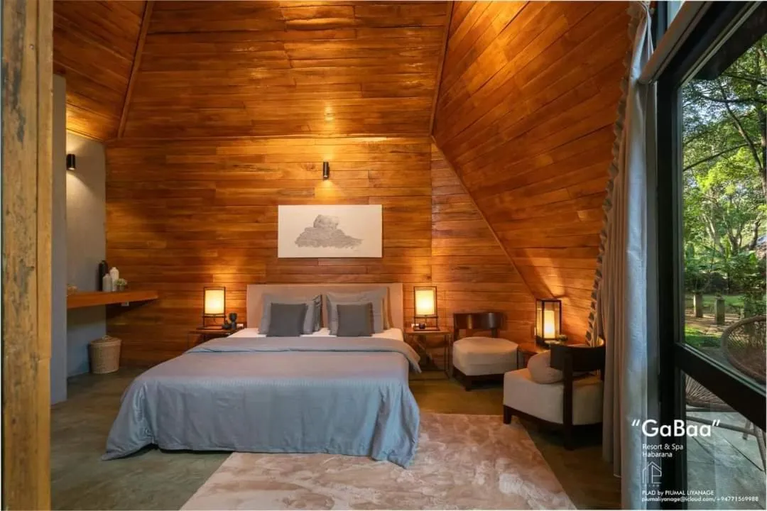 Bed in Gabaa Resort & Spa - Habarana