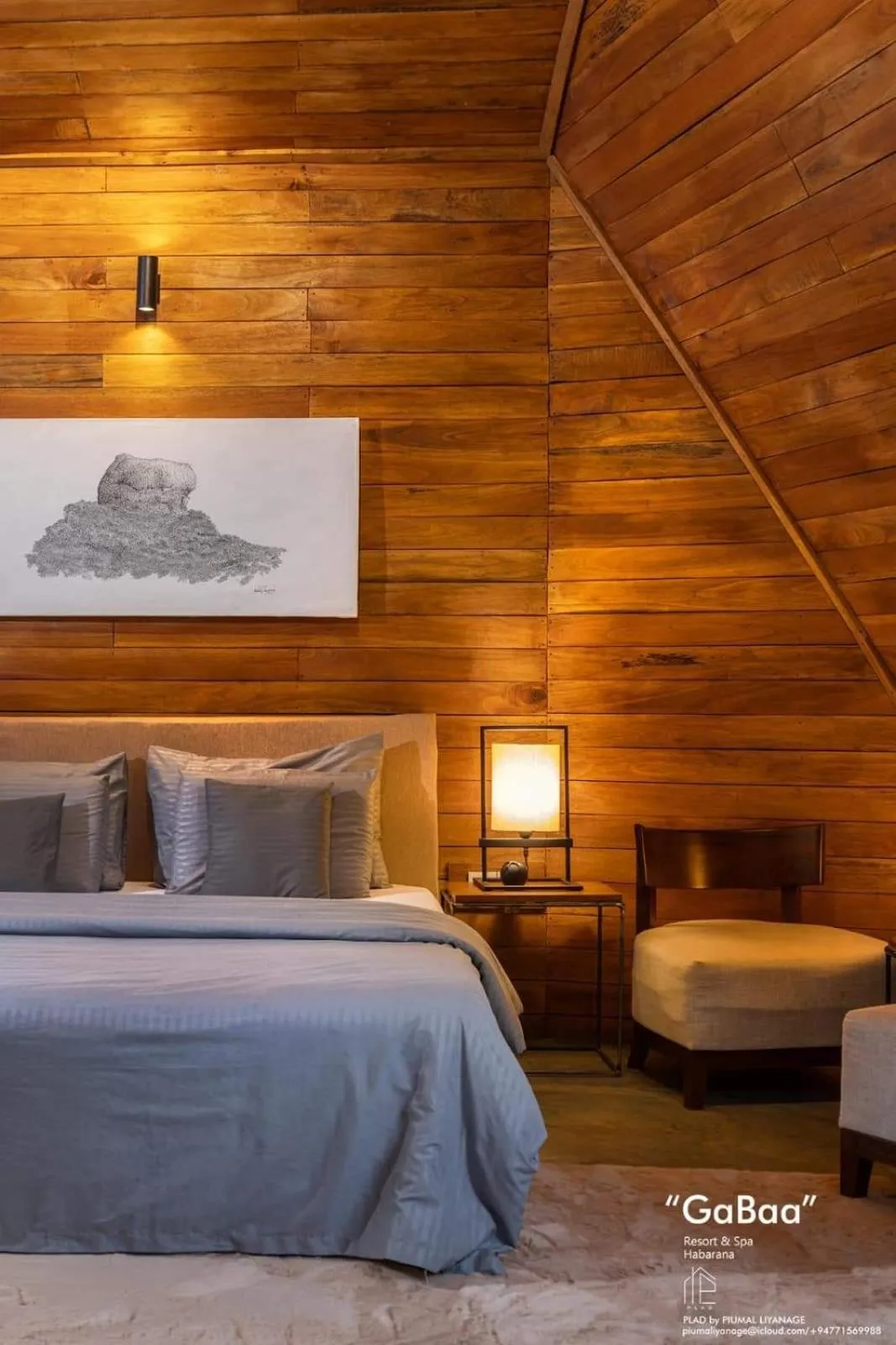 Bed in Gabaa Resort & Spa - Habarana