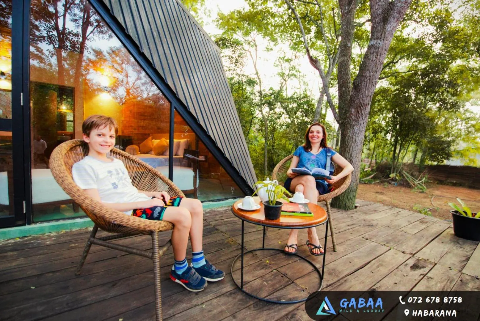 Balcony/Terrace in Gabaa Resort & Spa - Habarana