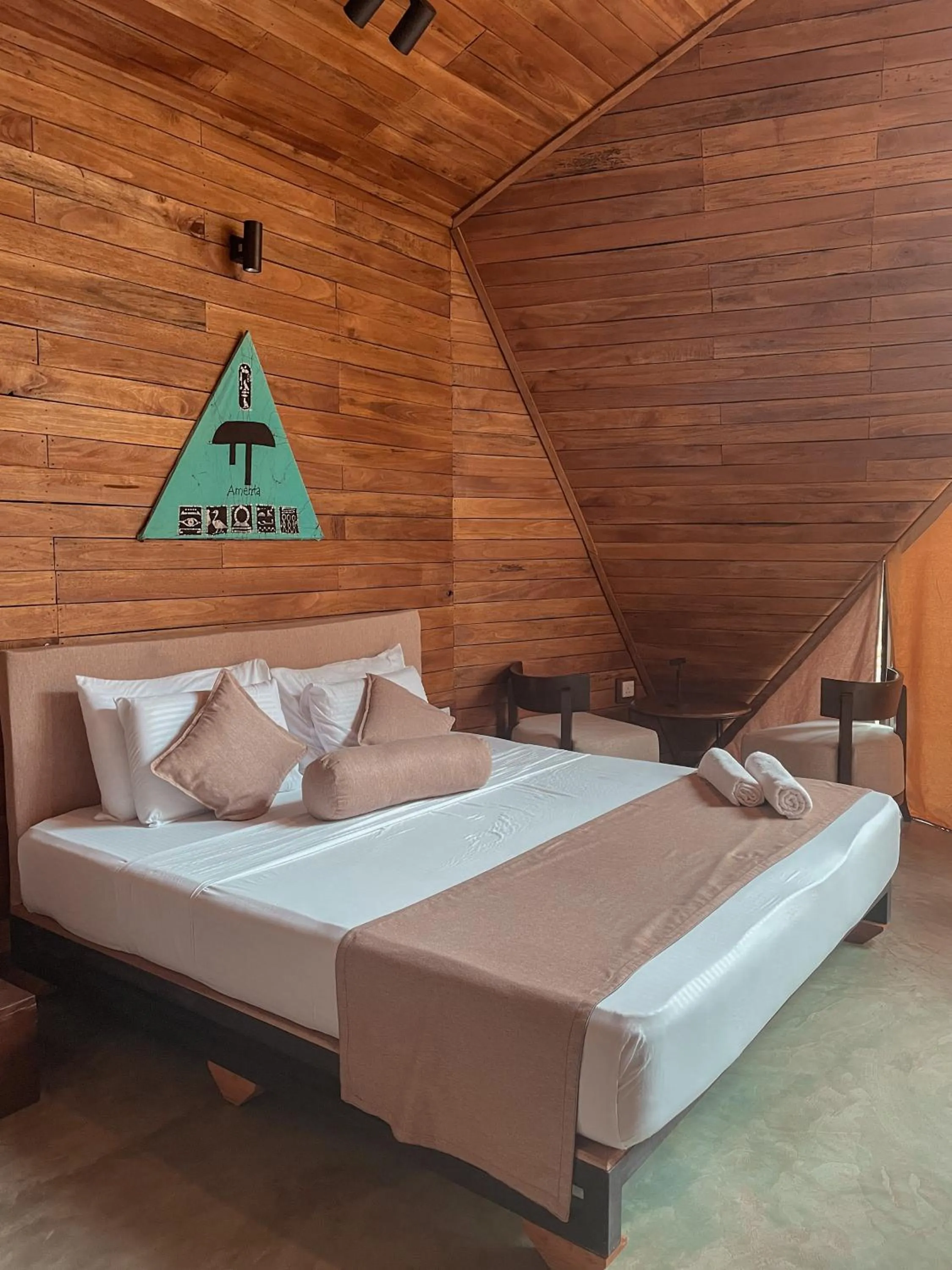 Bed in Gabaa Resort & Spa - Habarana