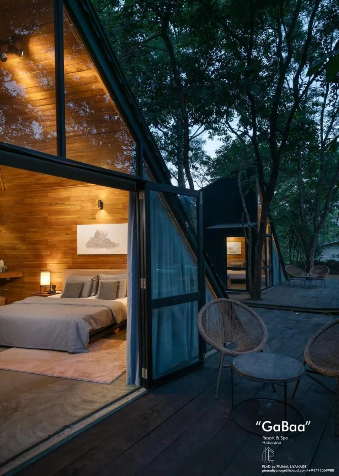 View (from property/room), Bed in Gabaa Resort & Spa - Habarana