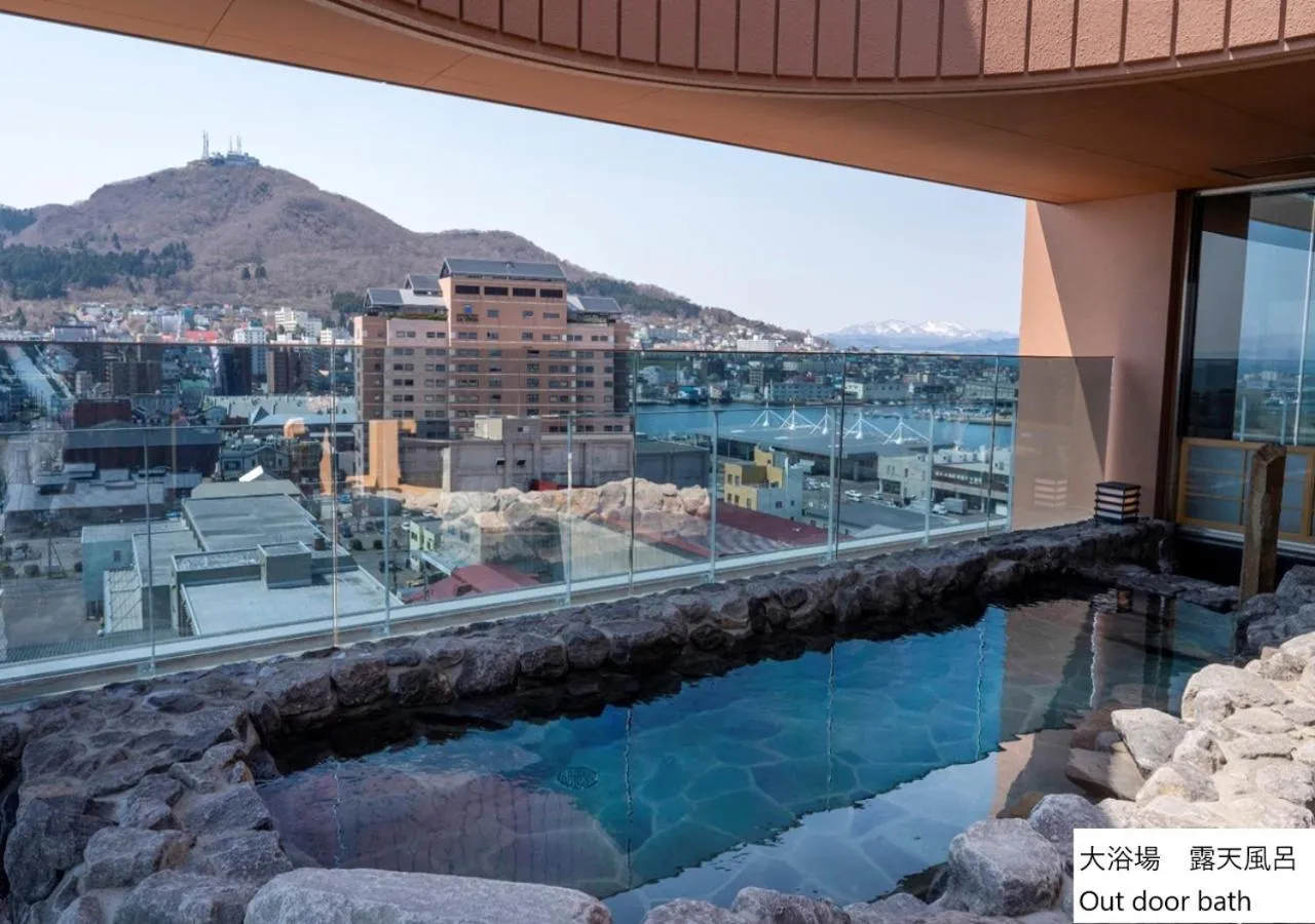 Open Air Bath in La Vista Hakodate Bay Annex