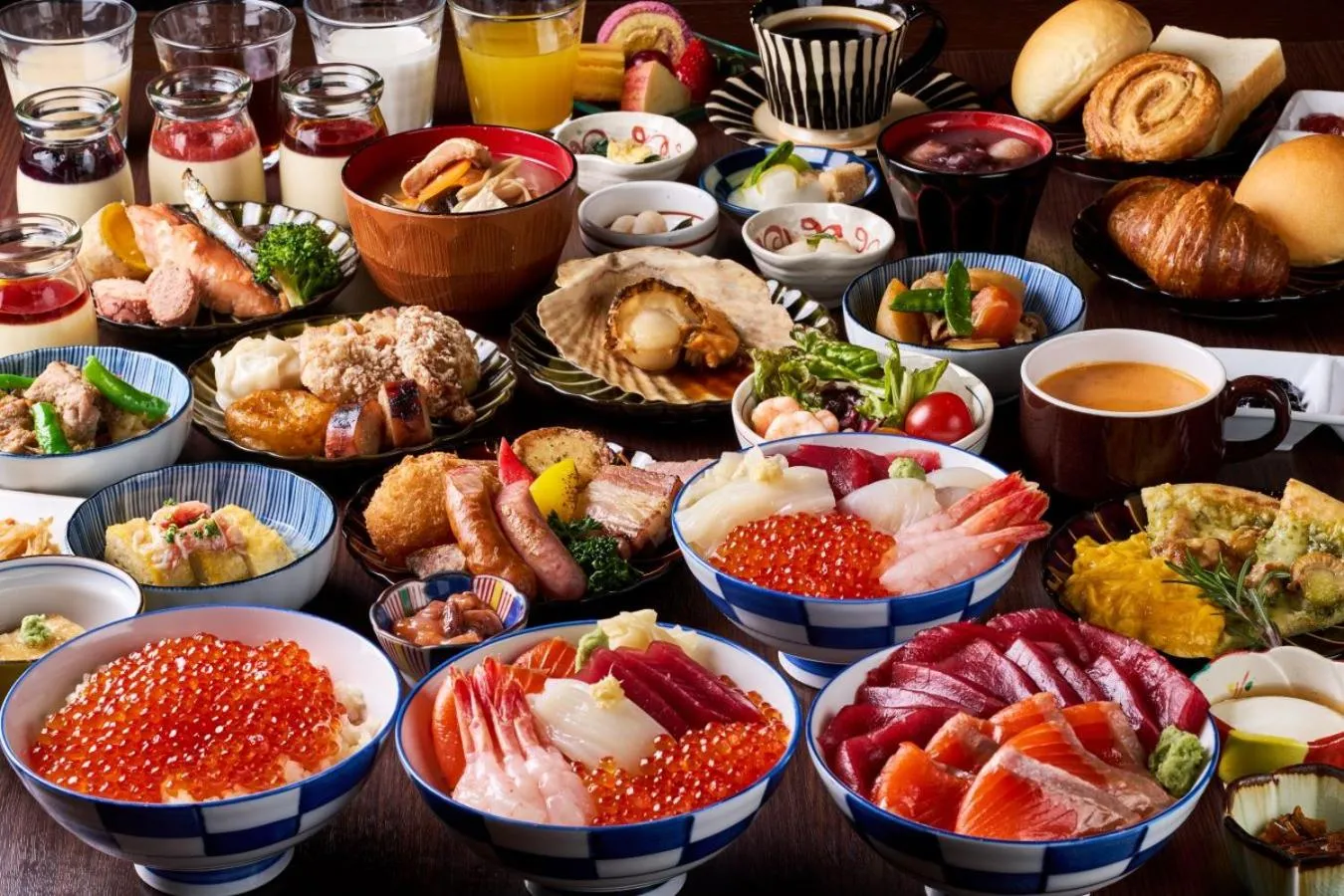 Restaurant/places to eat in La Vista Hakodate Bay Annex