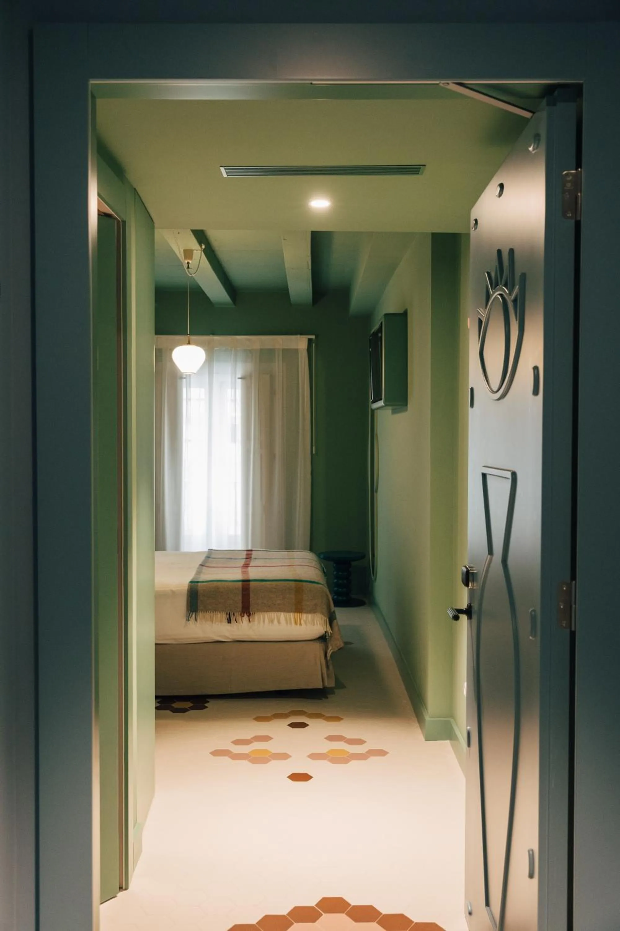 Decorative detail, Bed in Casa Clarita