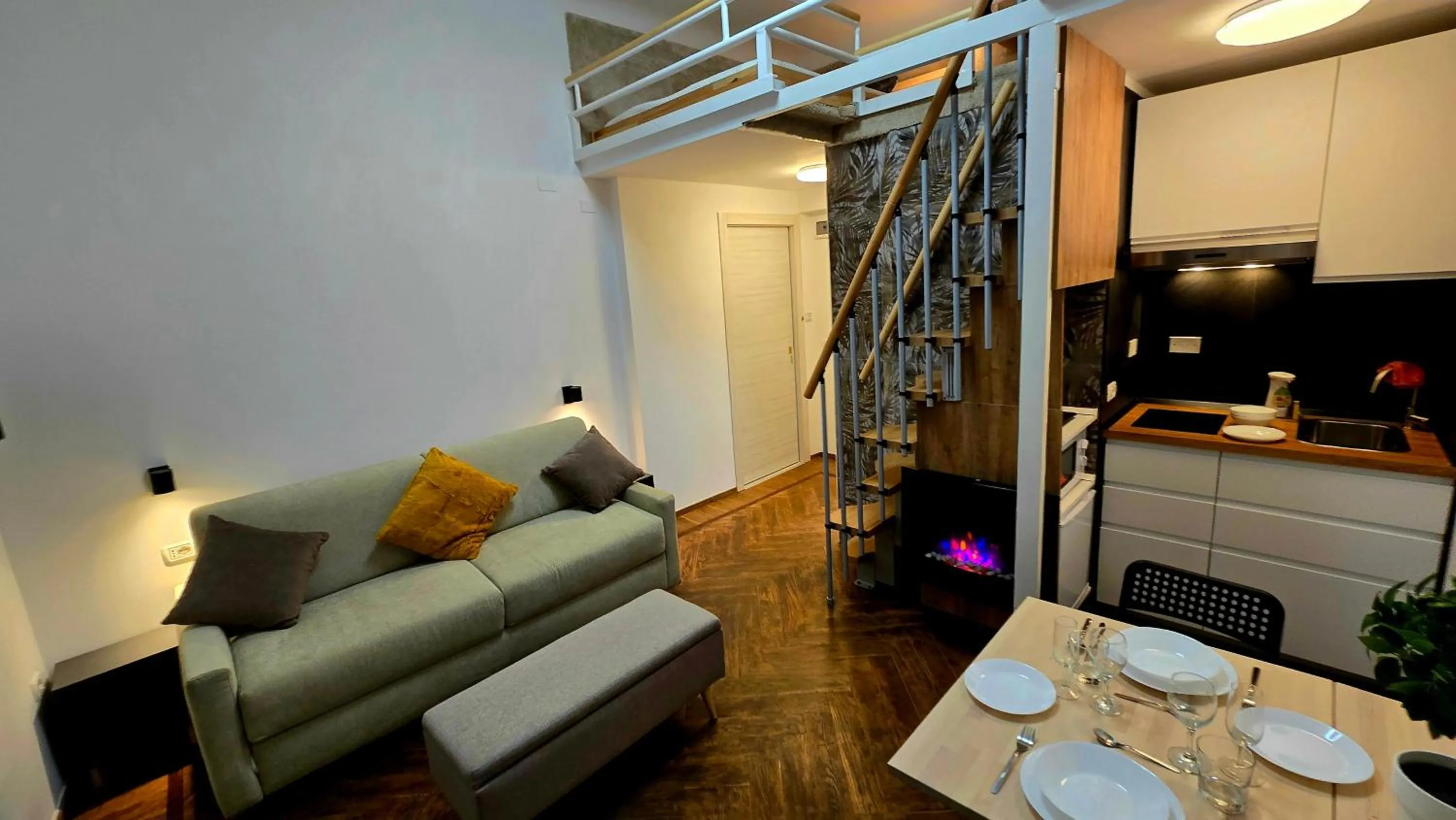 Kitchen or kitchenette in Casa Storica Piazza 5 Giornate