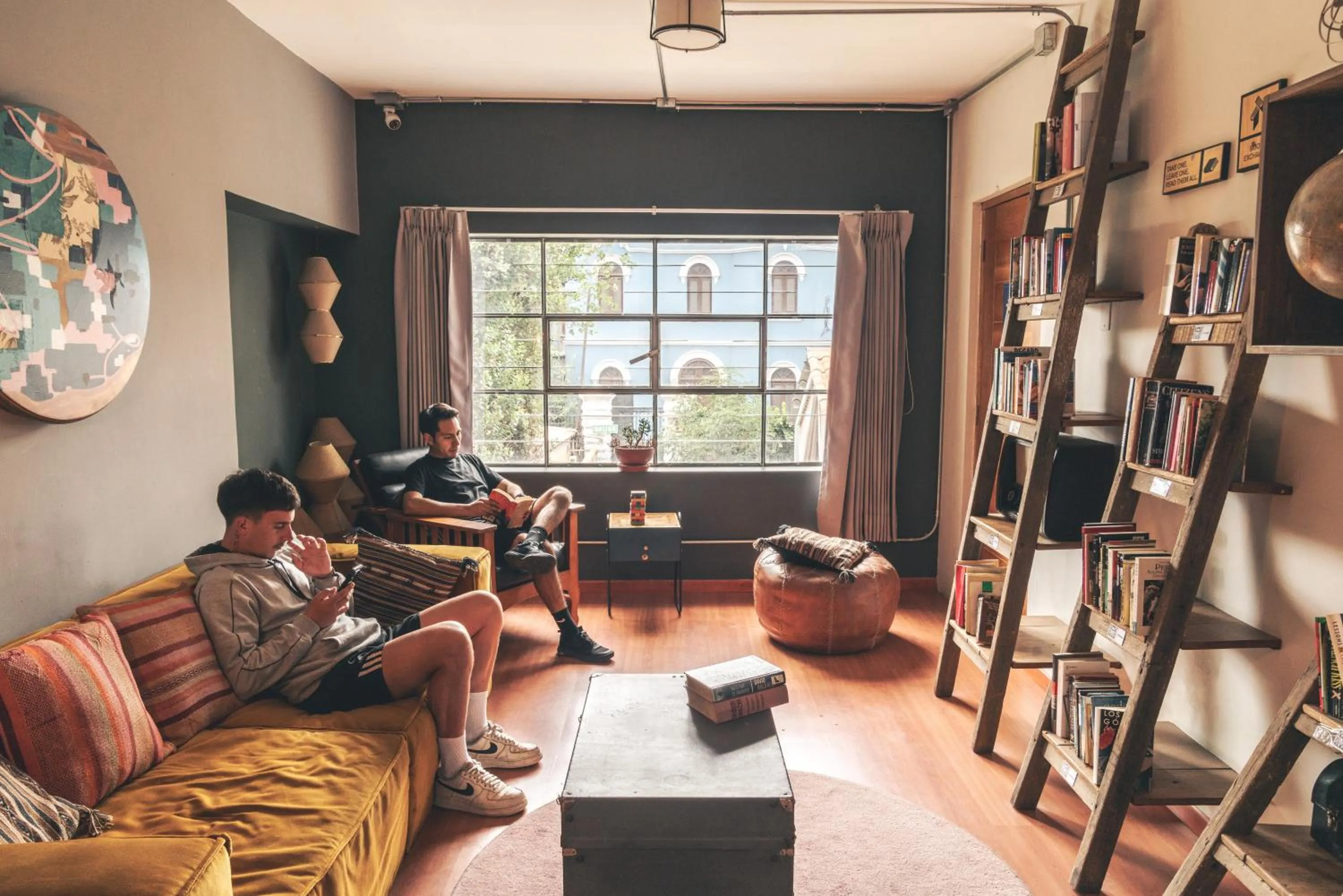 Library in qema Arequipa