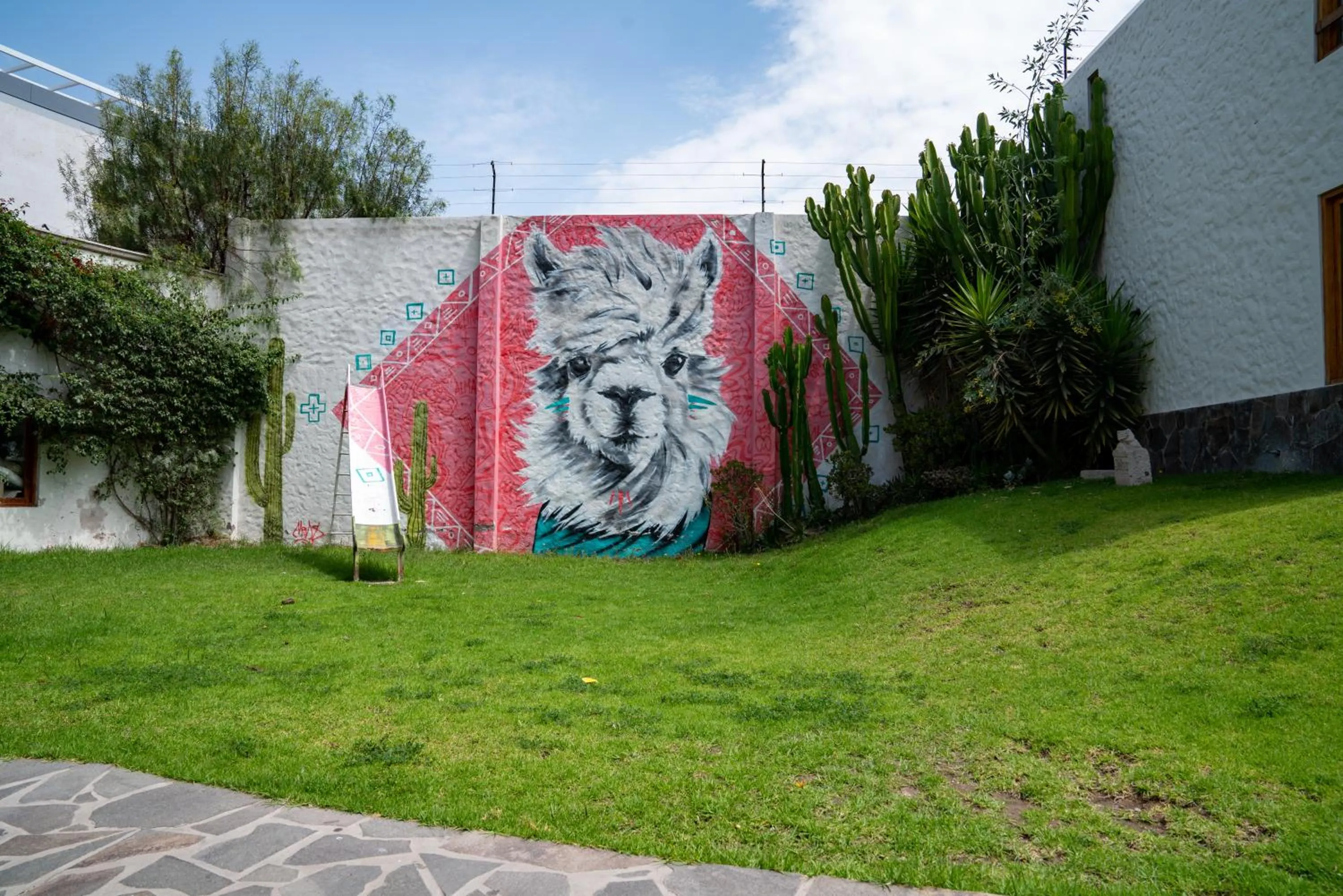 Garden in qema Arequipa