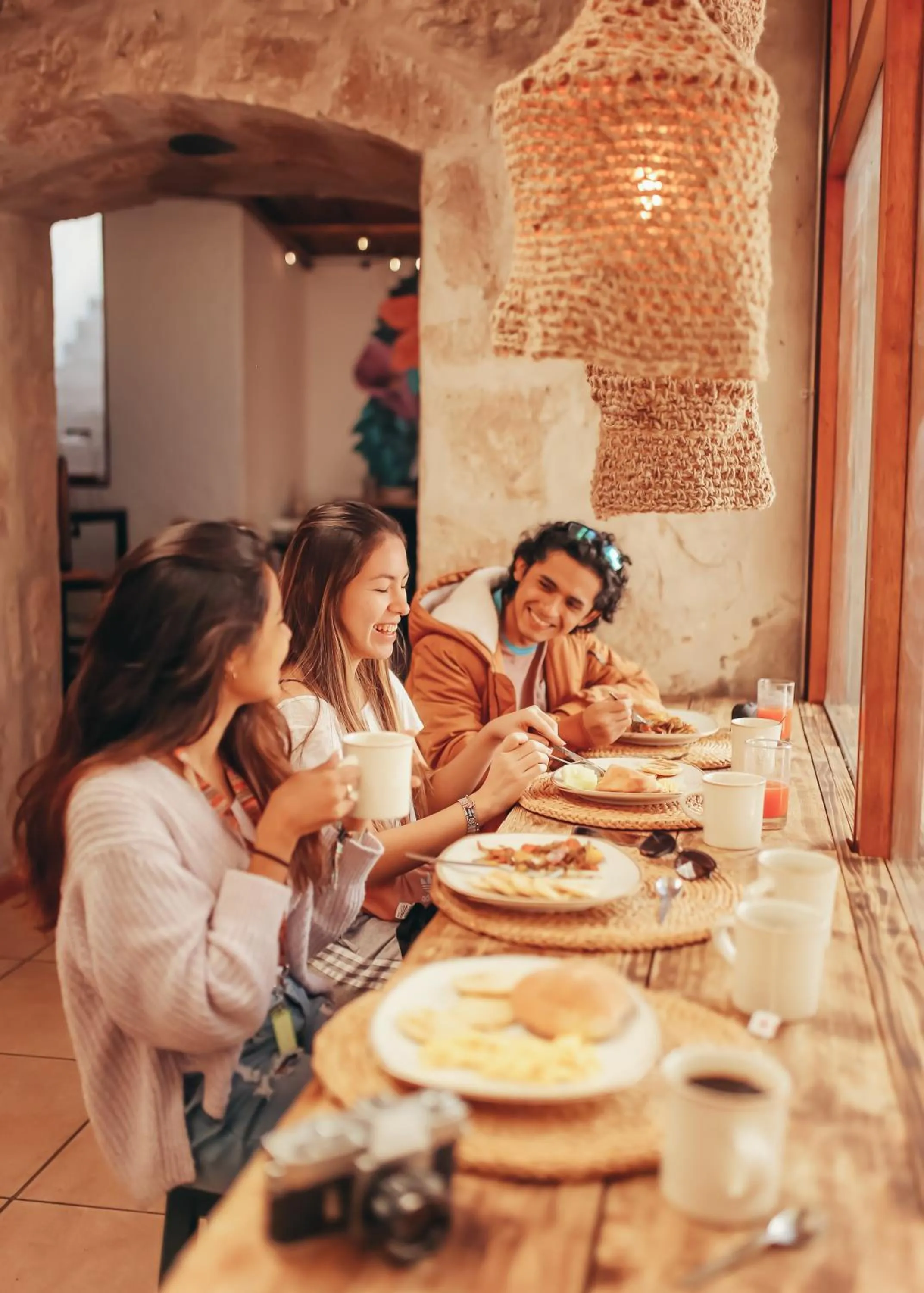 People in qema Arequipa