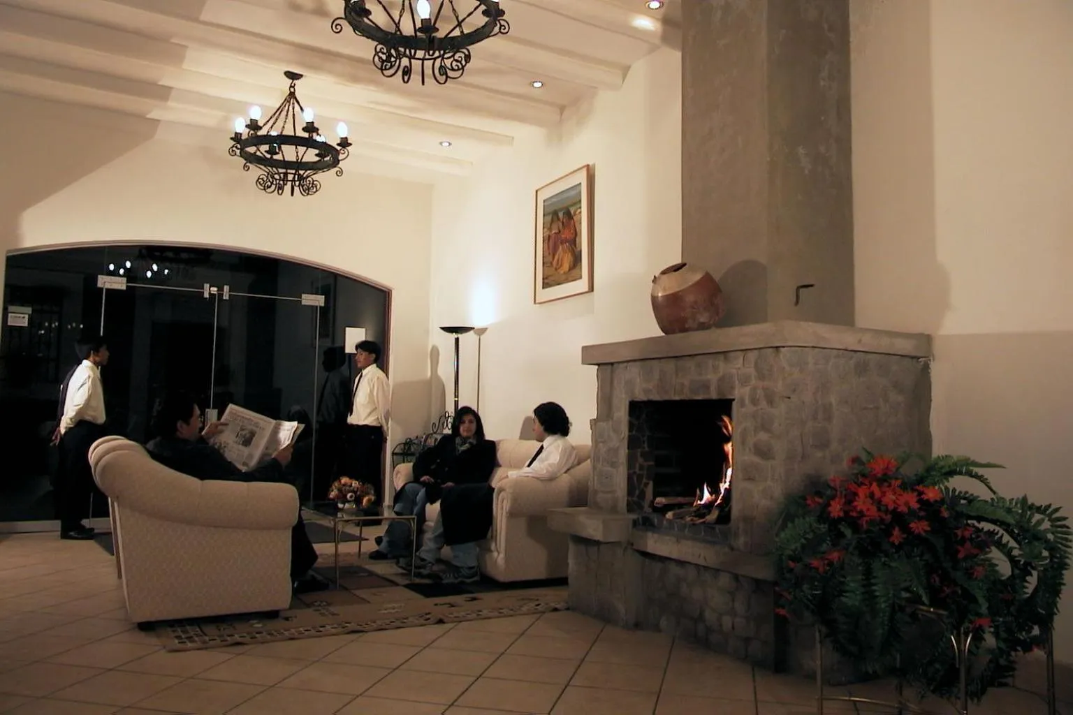 Property building in Plaza Mayor Hotel