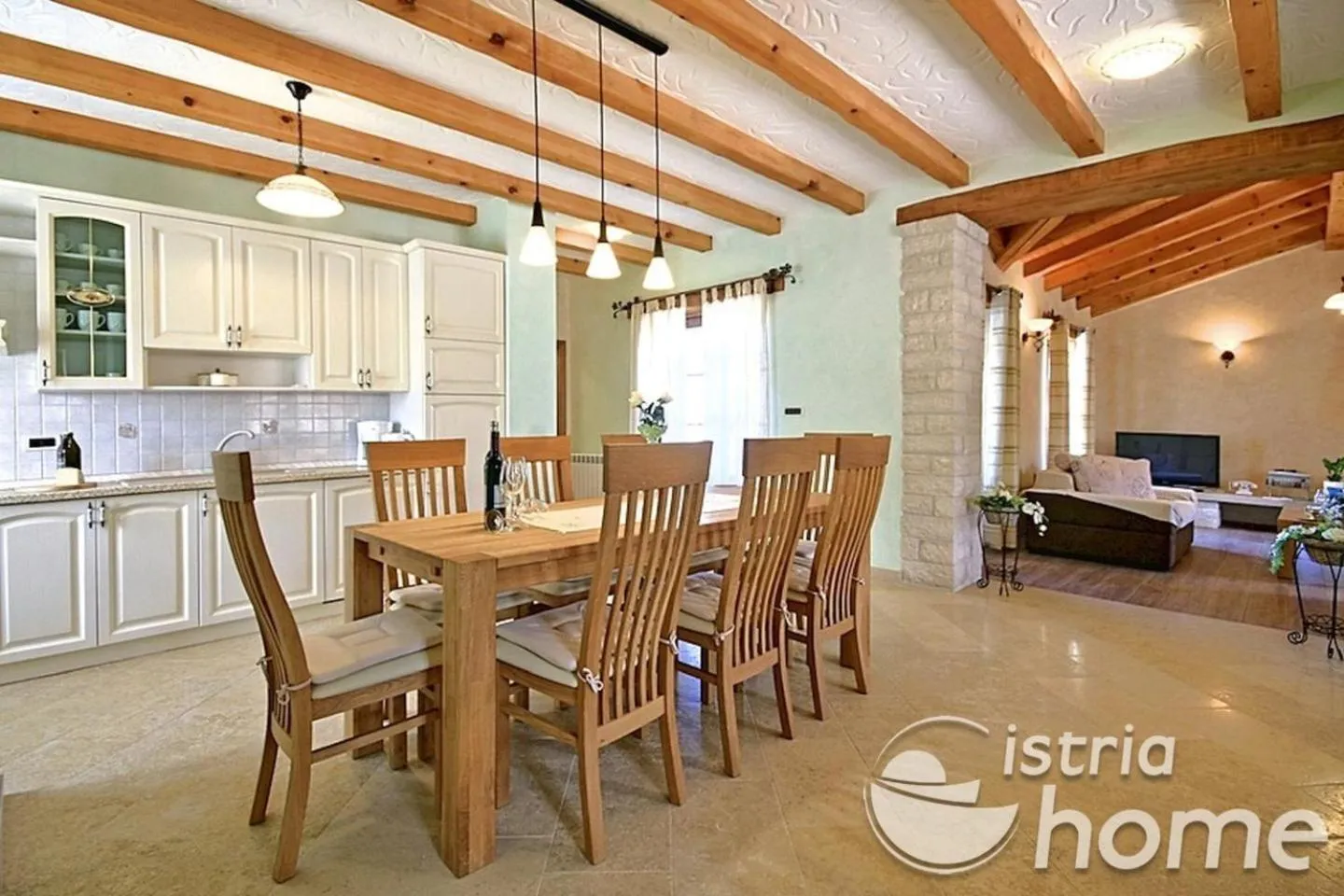 Living room in Villa Stella