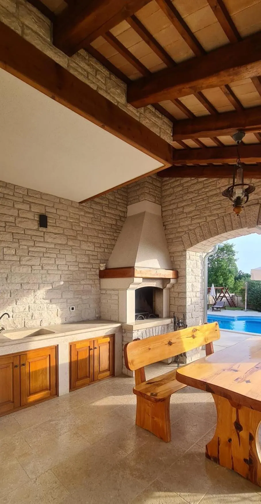 flat iron in Villa Stella