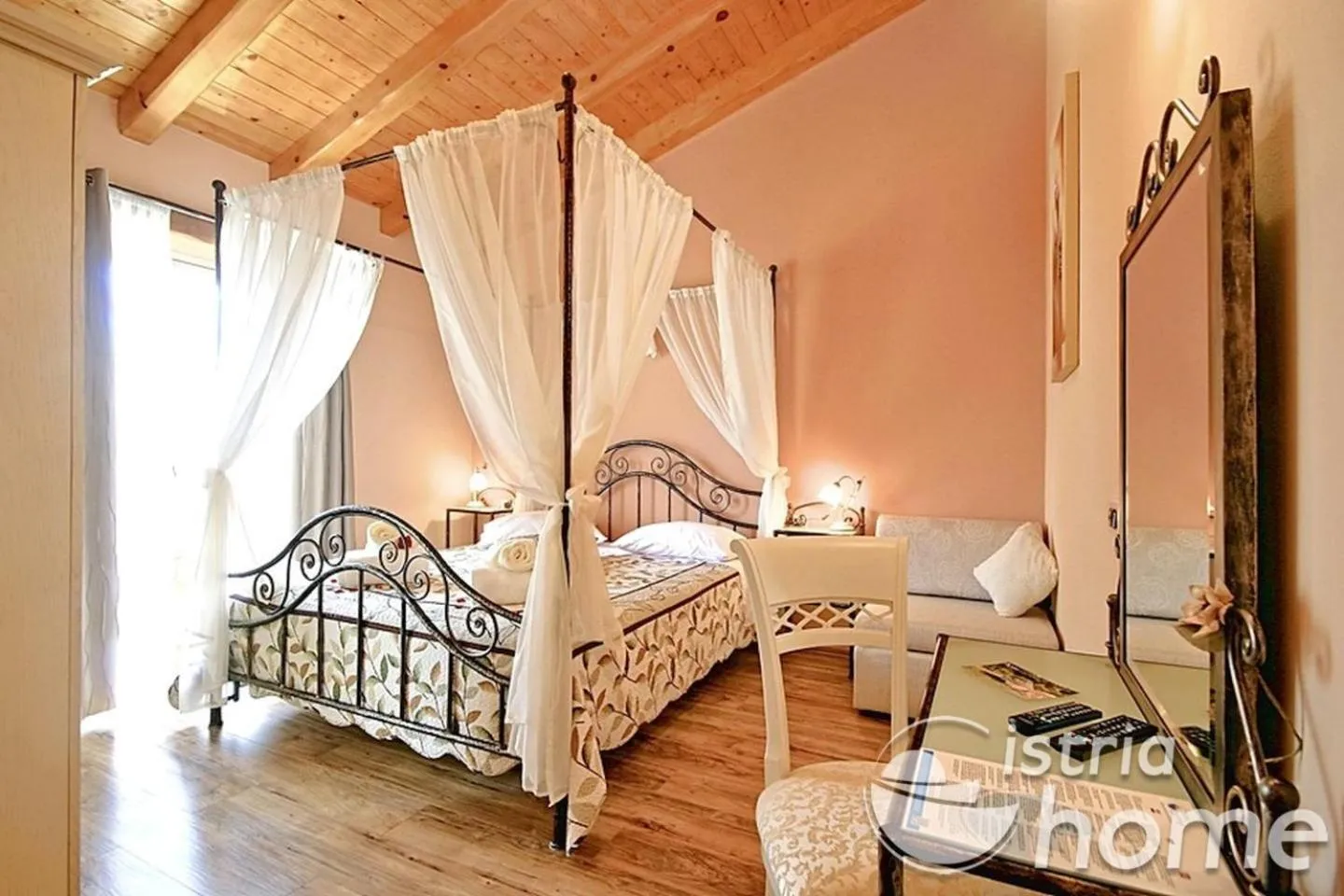 Bedroom, Bed in Villa Stella