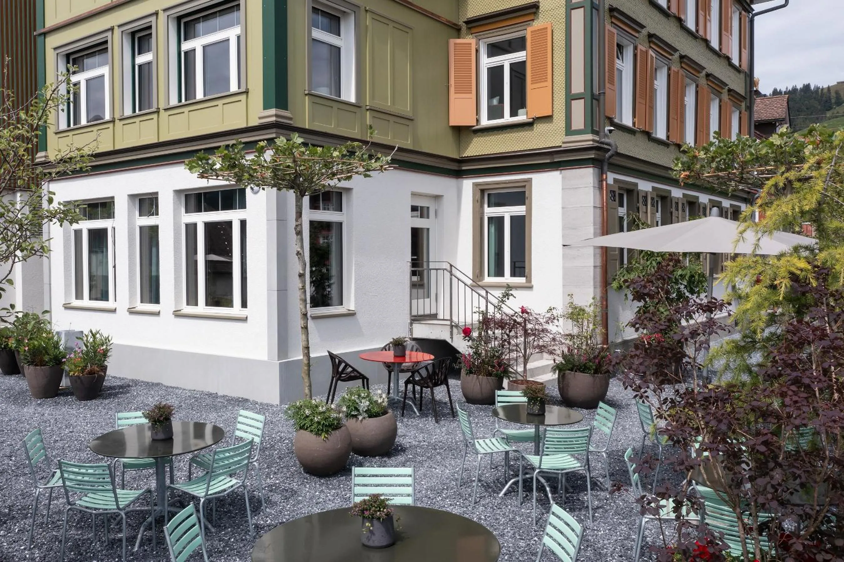 Balcony/Terrace in Appenzeller Huus Löwen