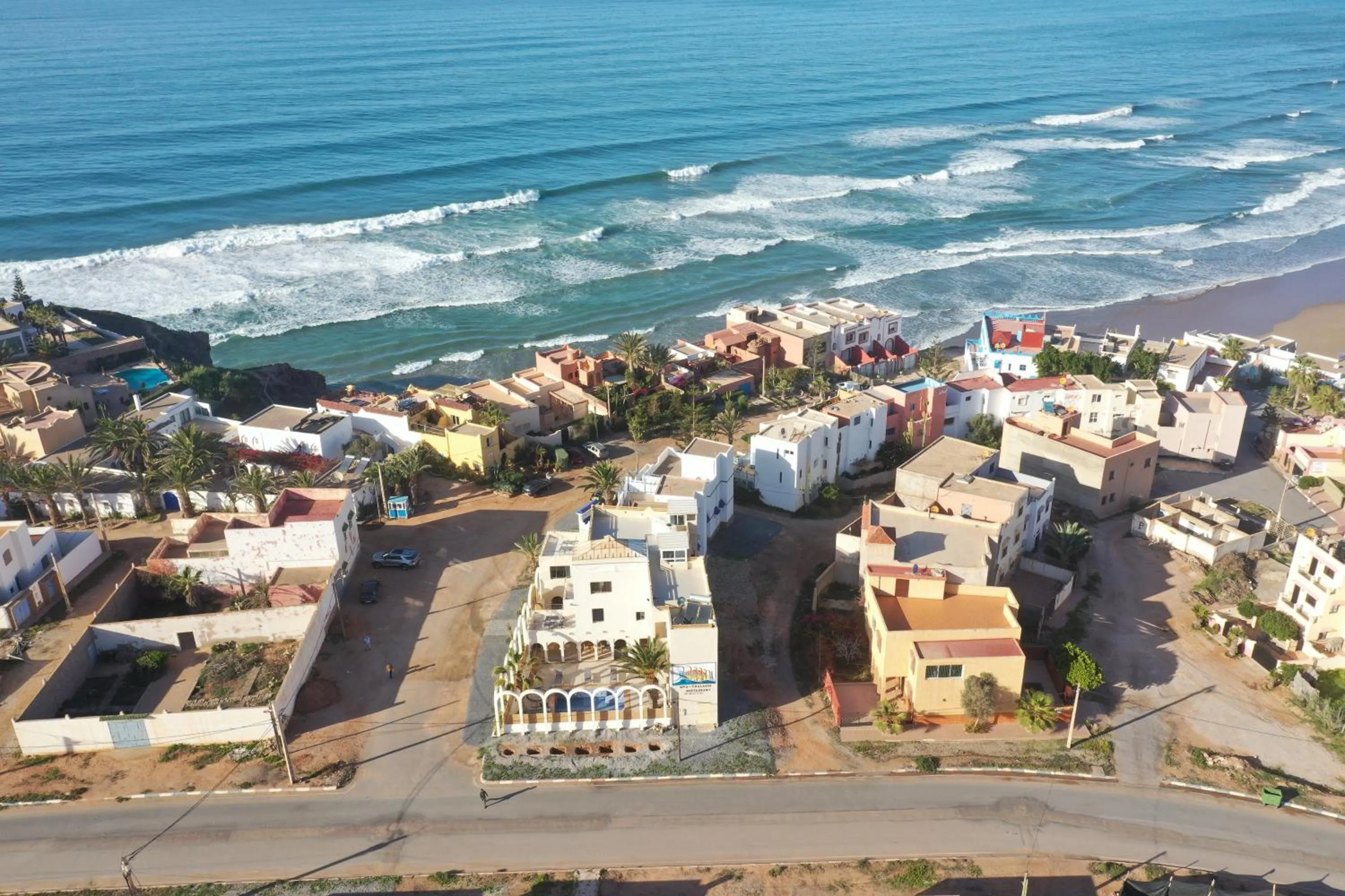 Bird's eye view in Les Bains de Mirleft