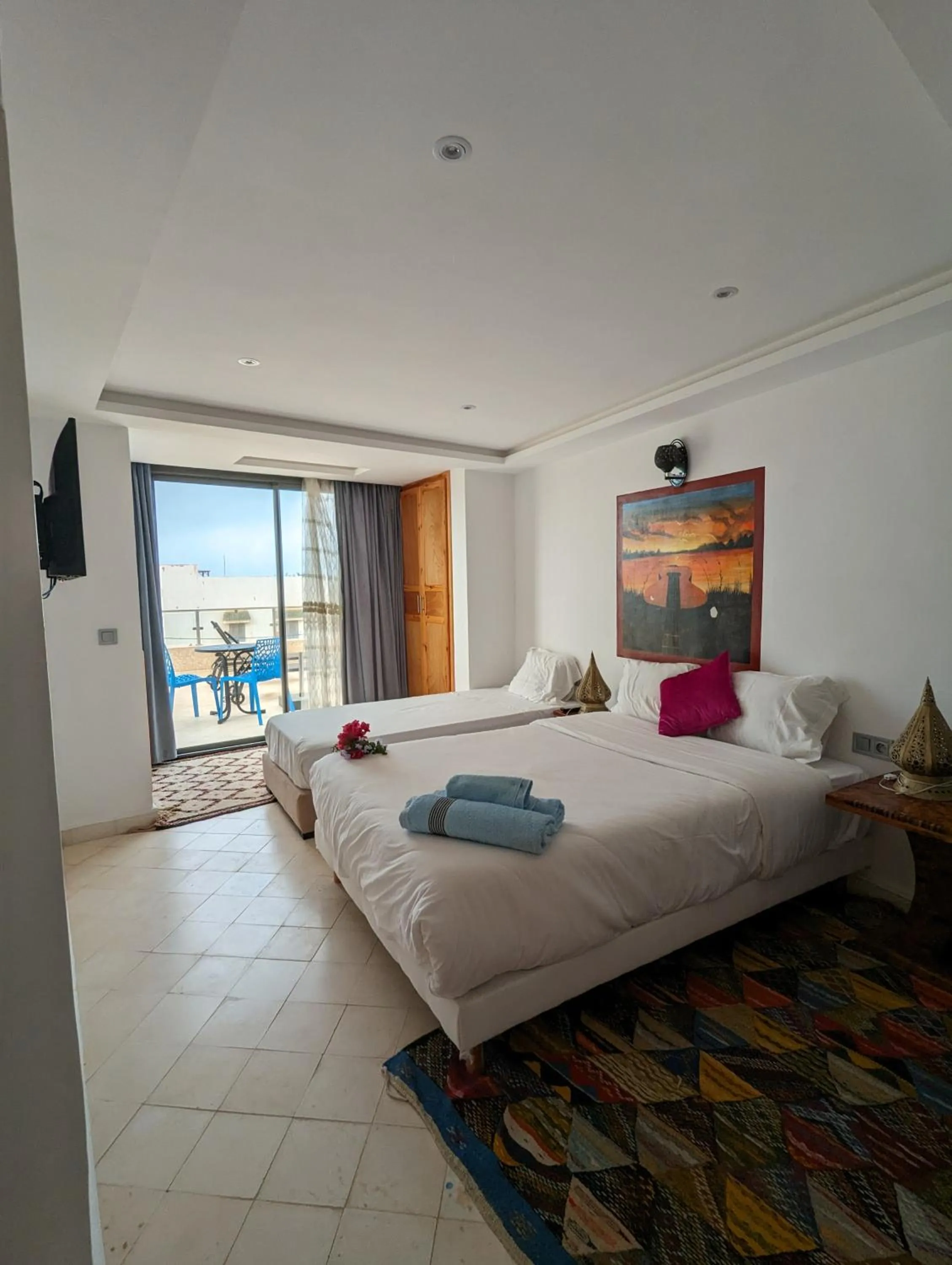 Photo of the whole room, Bed in Les Bains de Mirleft