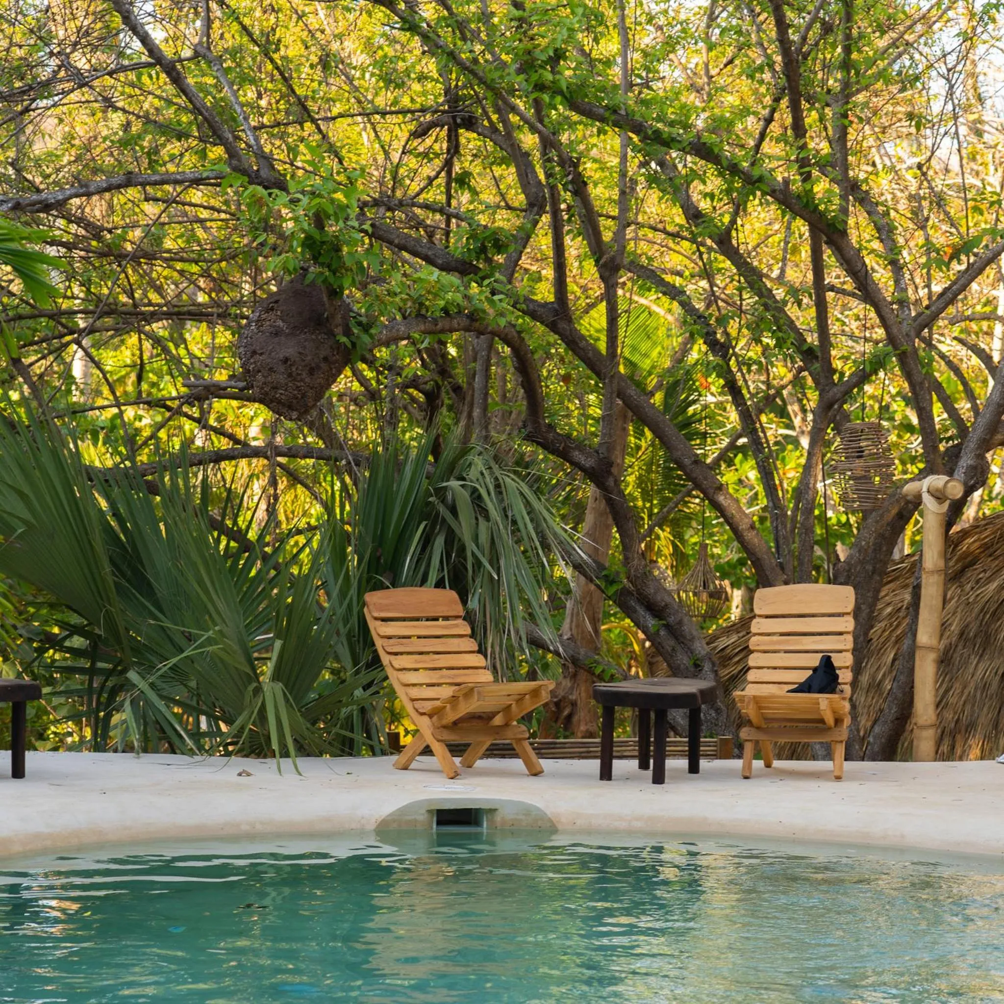 Pool view in COCOS HOTEL