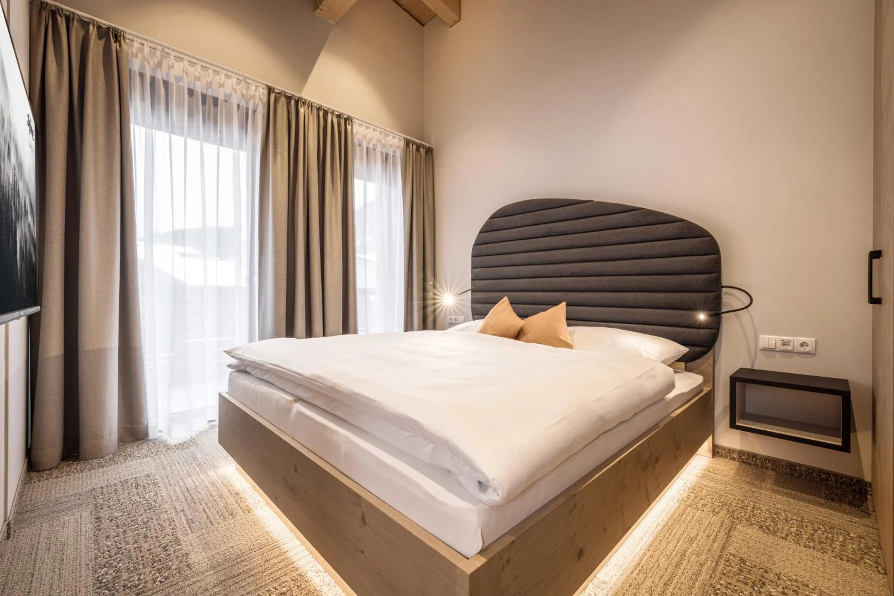 Bedroom, Bed in Alpine Collection Wildschönau