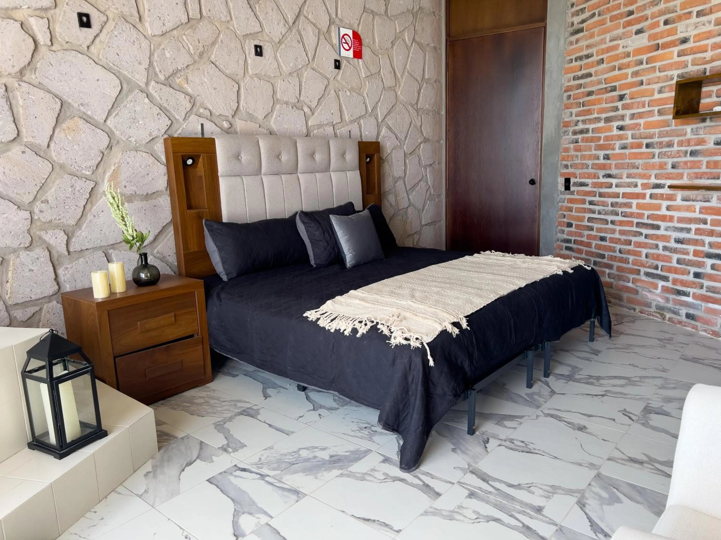 Bed in Dos Aguas Hotel Boutique