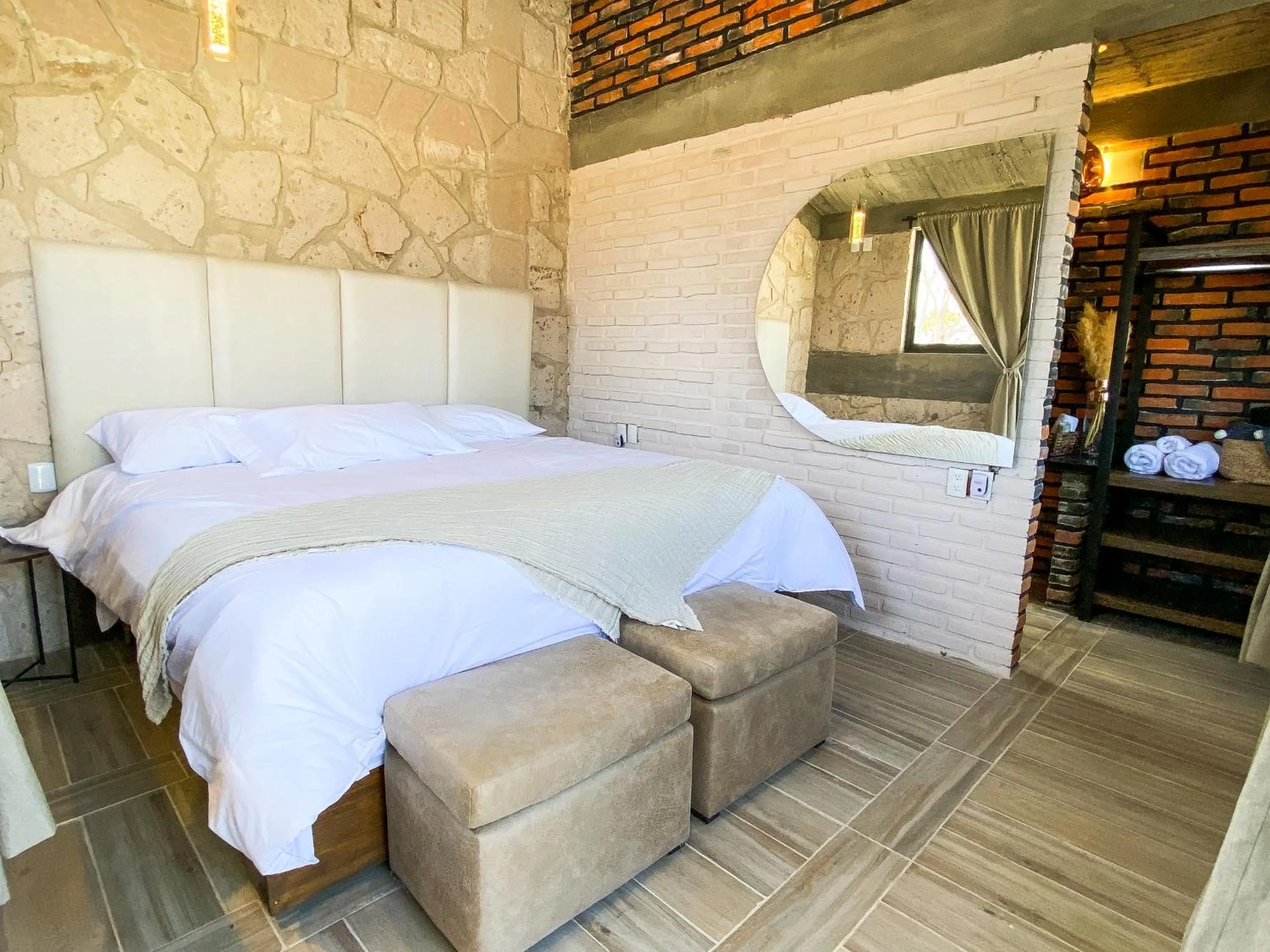 Bed in Dos Aguas Hotel Boutique