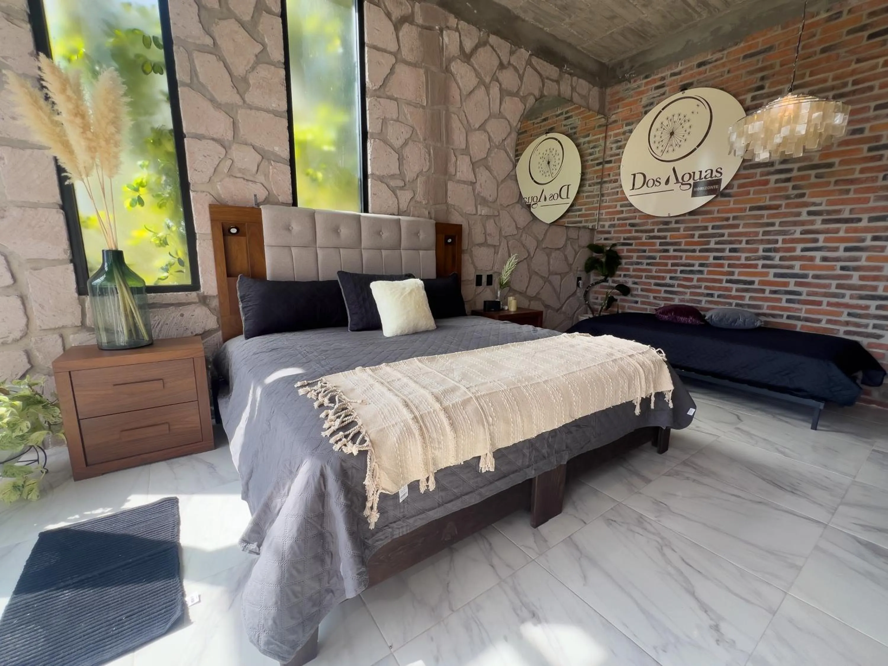 Bed in Dos Aguas Hotel Boutique