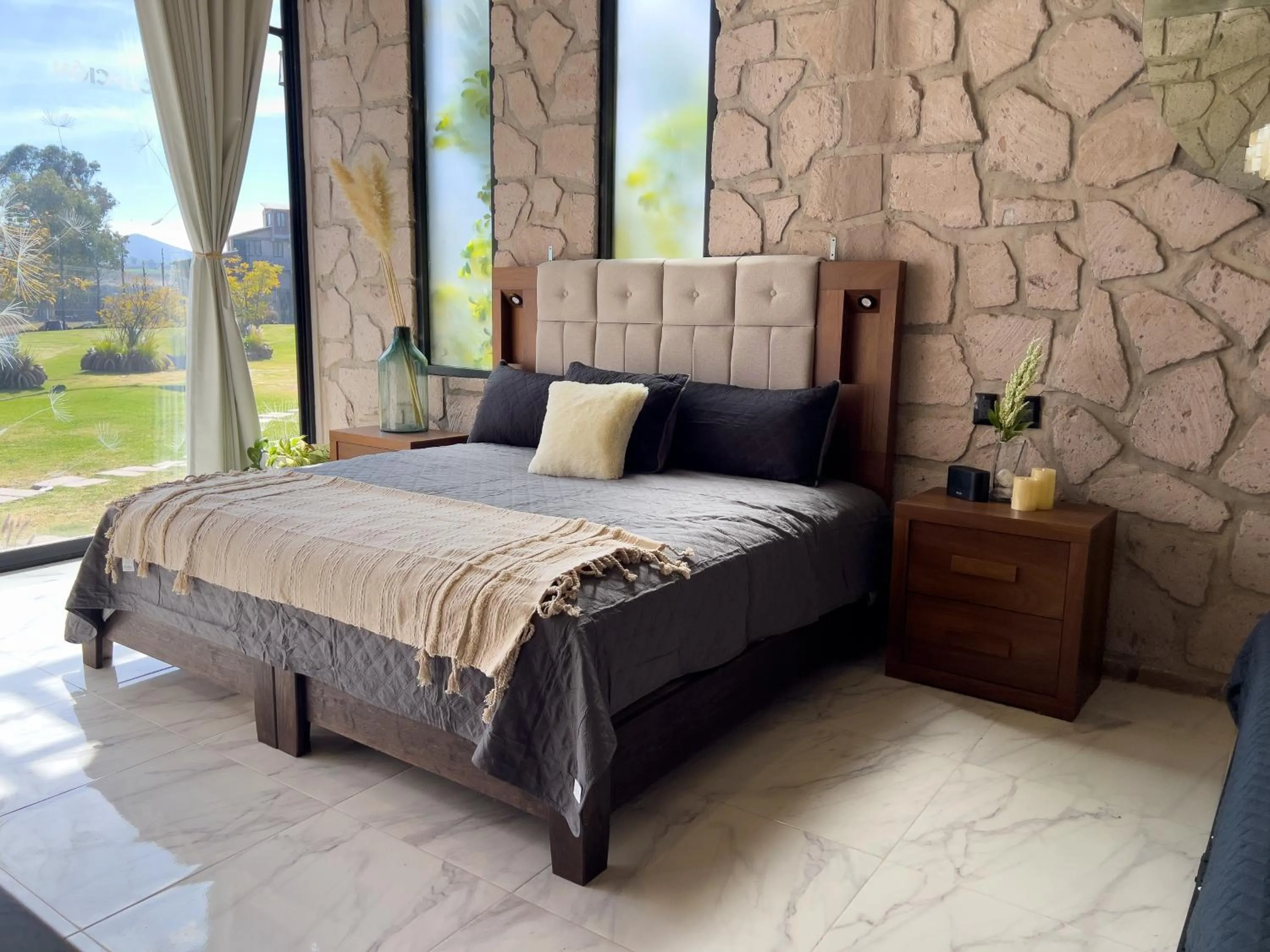 Bed in Dos Aguas Hotel Boutique