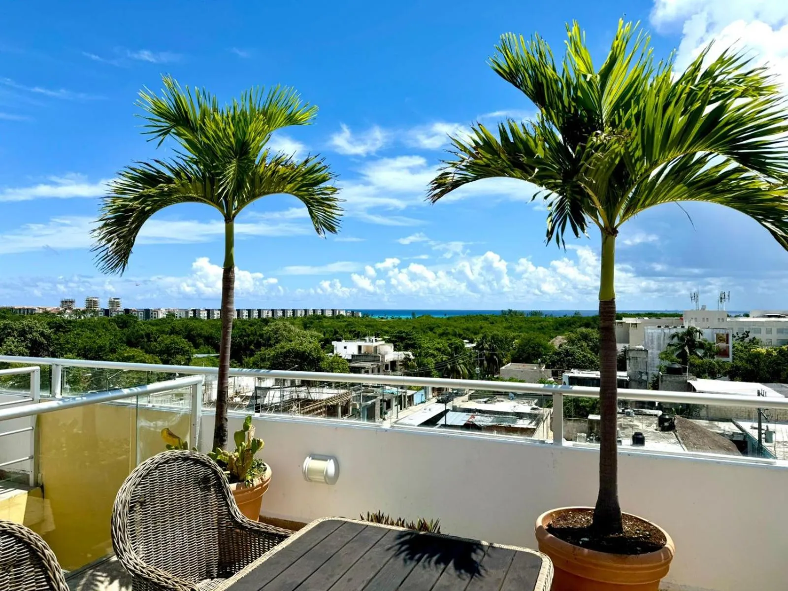 Balcony/Terrace in Hotel Punta Esmeralda Playa del Carmen