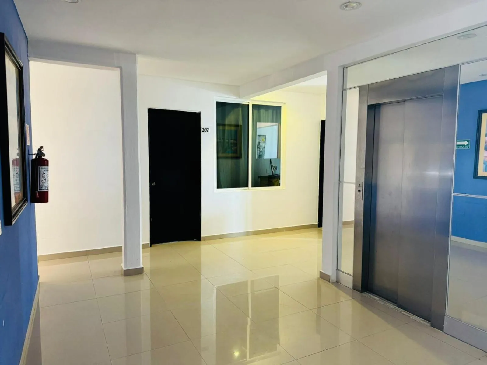 elevator in Hotel Punta Esmeralda Playa del Carmen