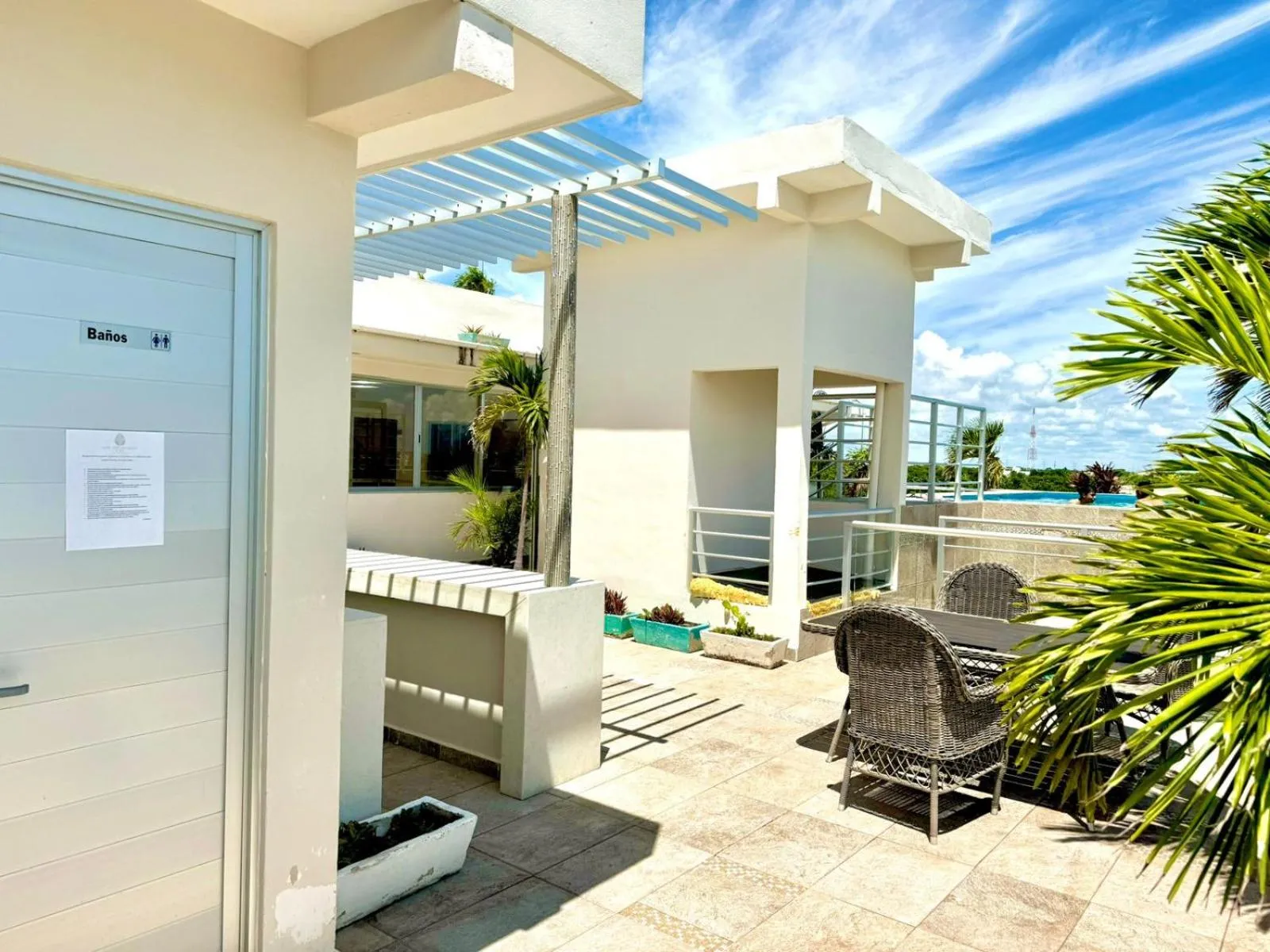 Balcony/Terrace in Hotel Punta Esmeralda Playa del Carmen