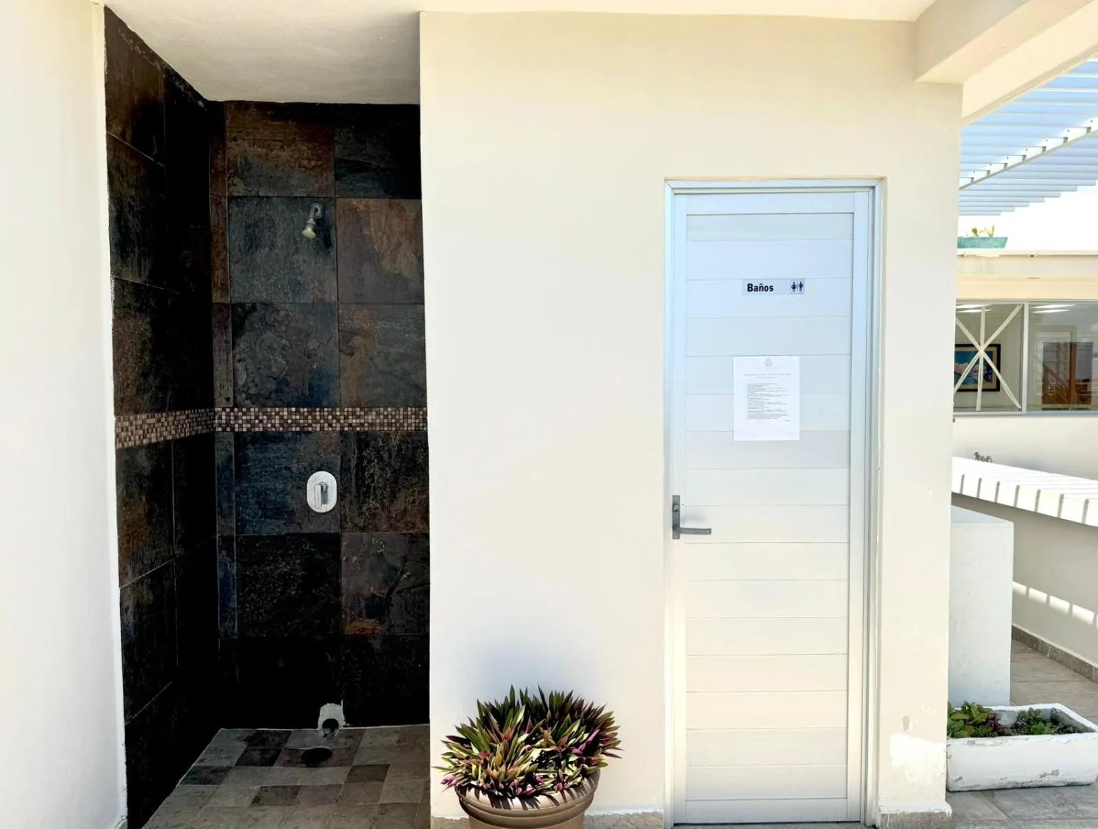 Shower in Hotel Punta Esmeralda Playa del Carmen