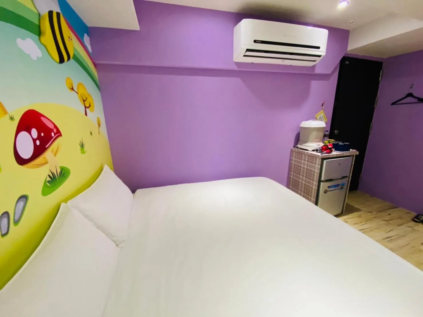air conditioner, Bed in Have Fun Hotel
