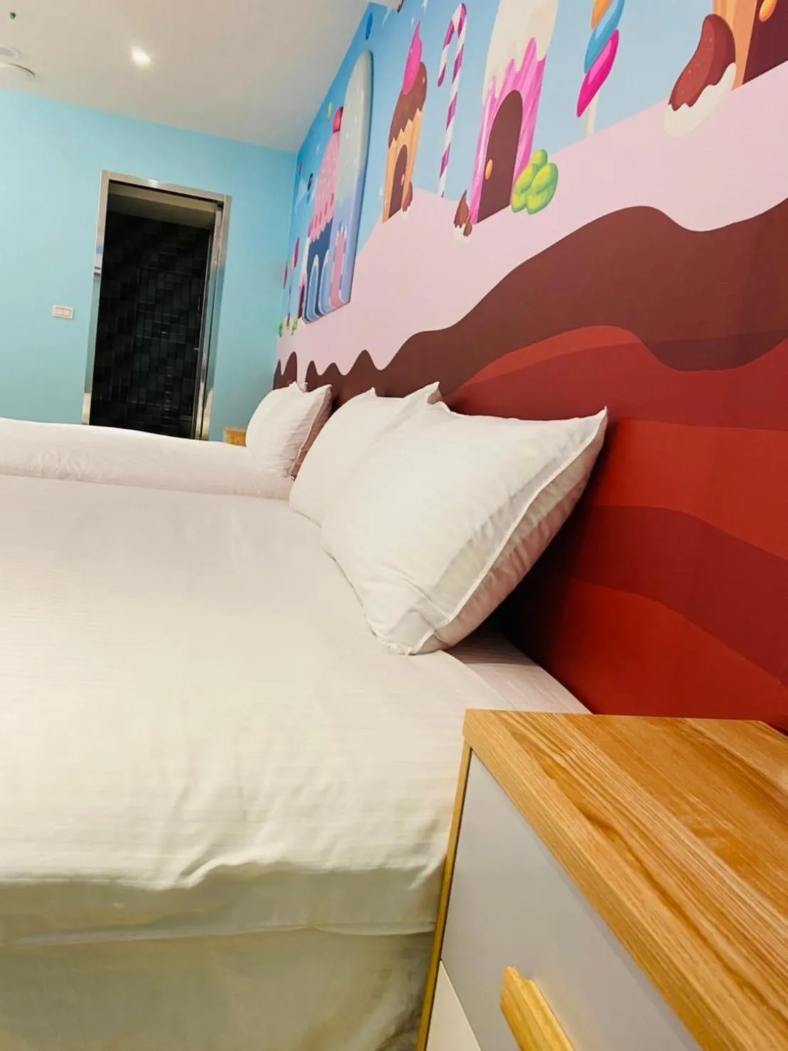 Bed in Have Fun Hotel