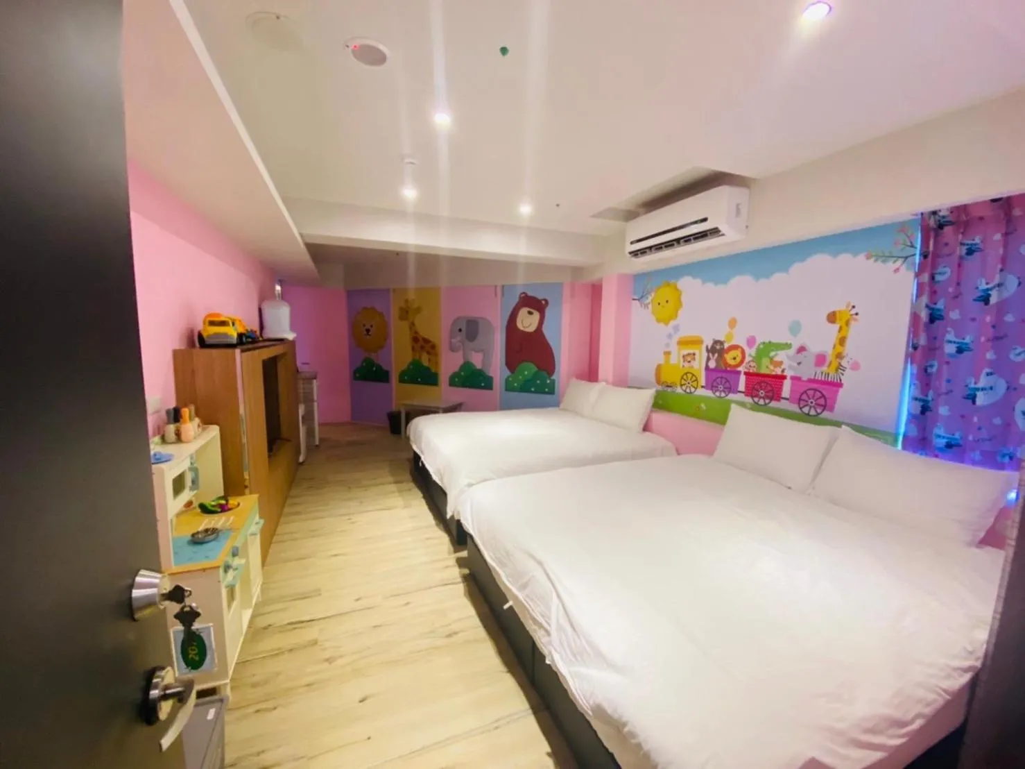 Bed in Have Fun Hotel