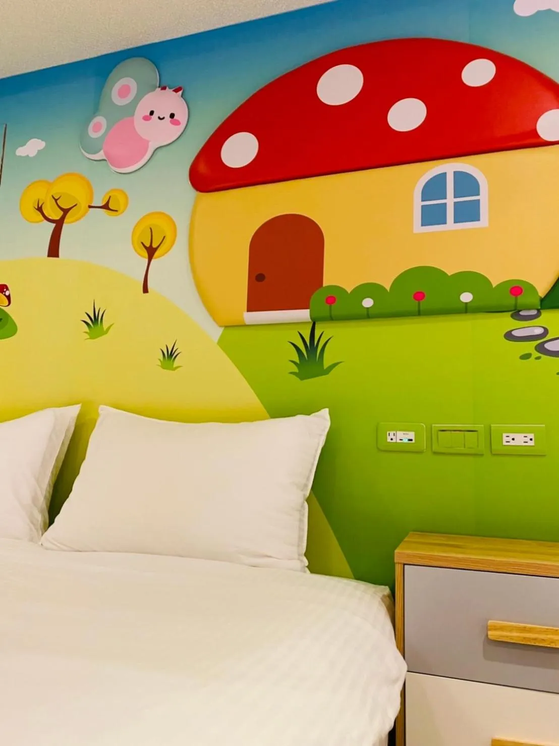 Bed in Have Fun Hotel