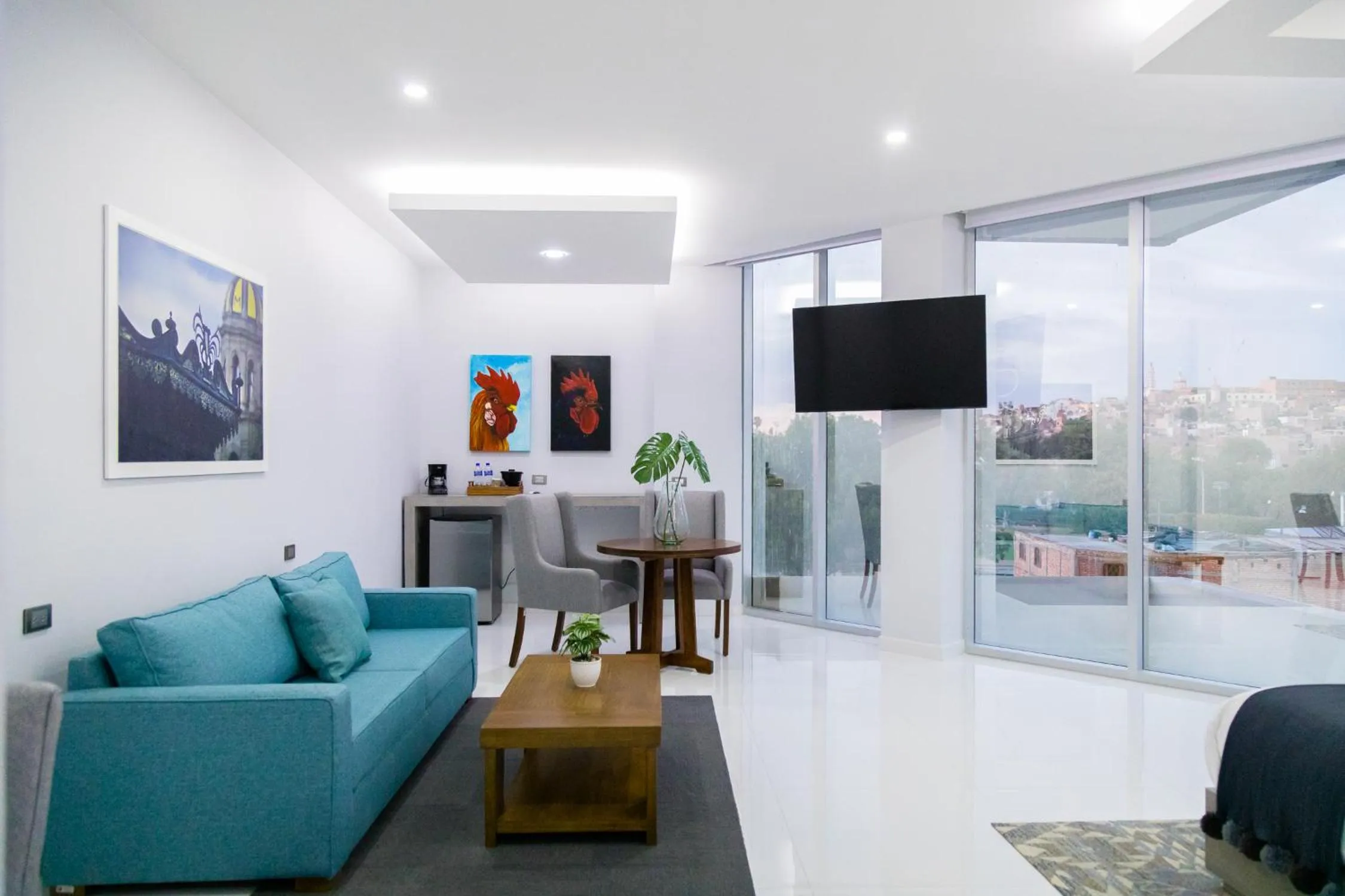 Seating area in Hotel GRALTA