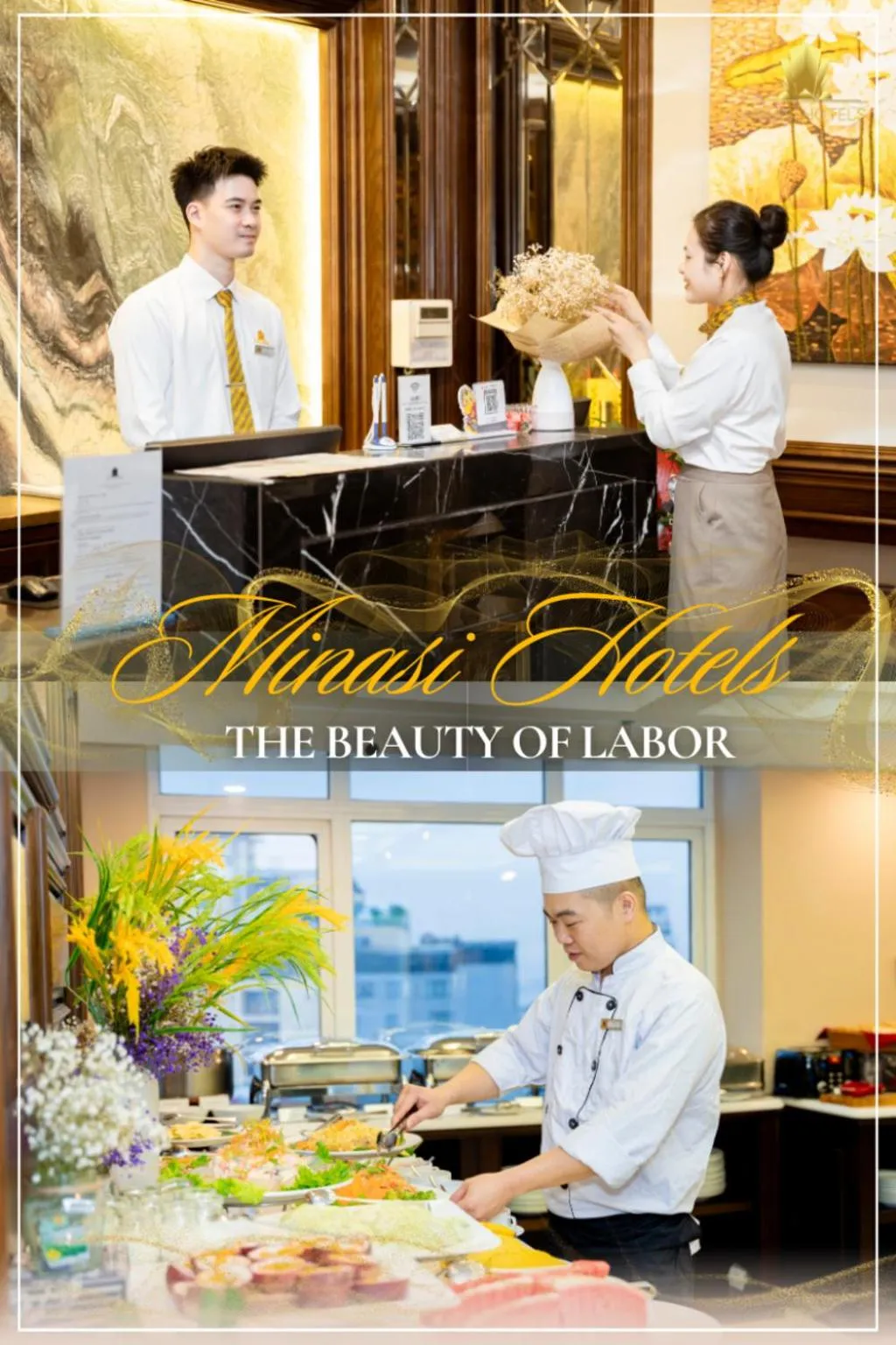 Lobby or reception in Minasi Premium Hotel