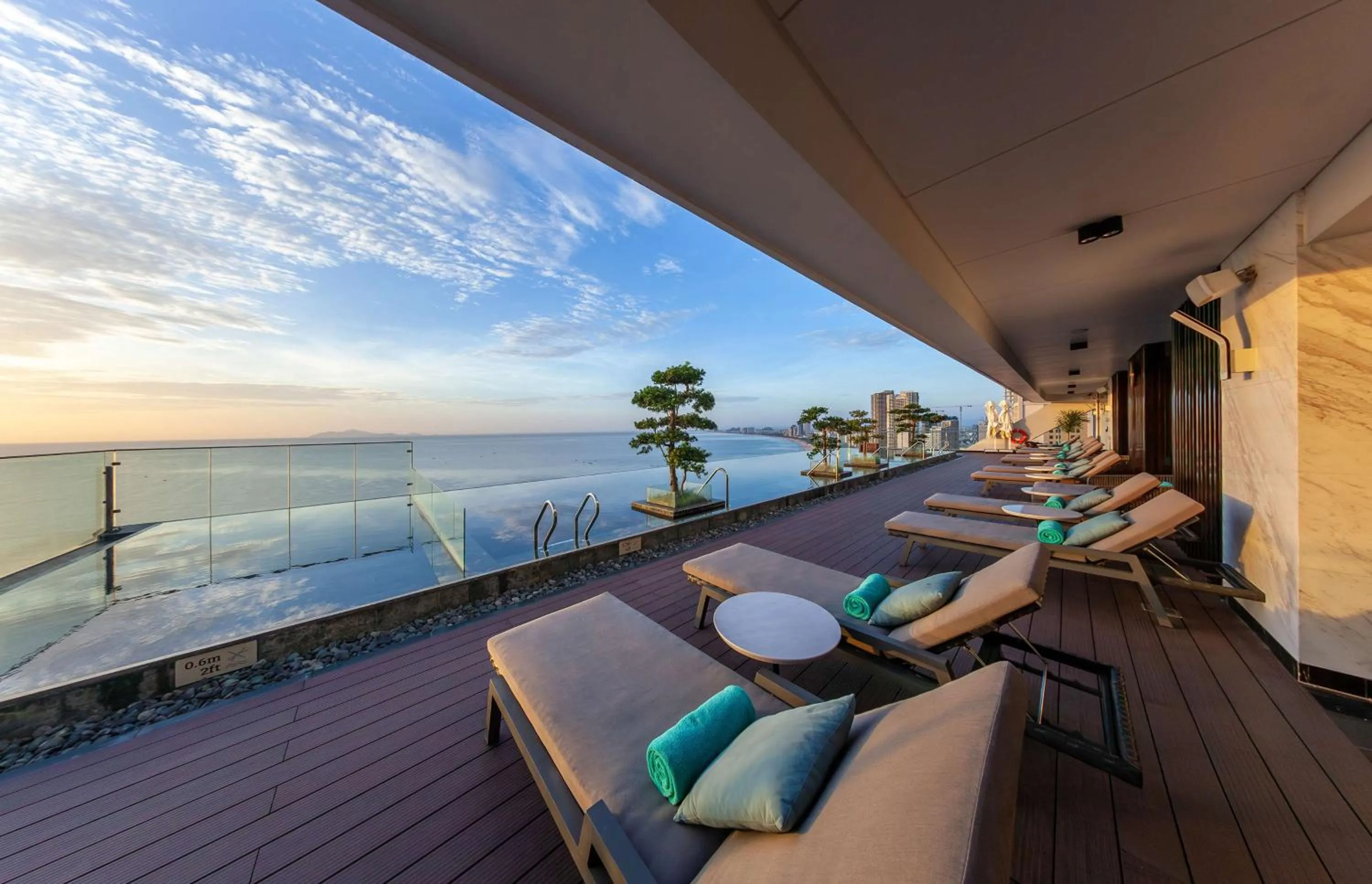 Pool view in Hilton Garden Inn Da Nang