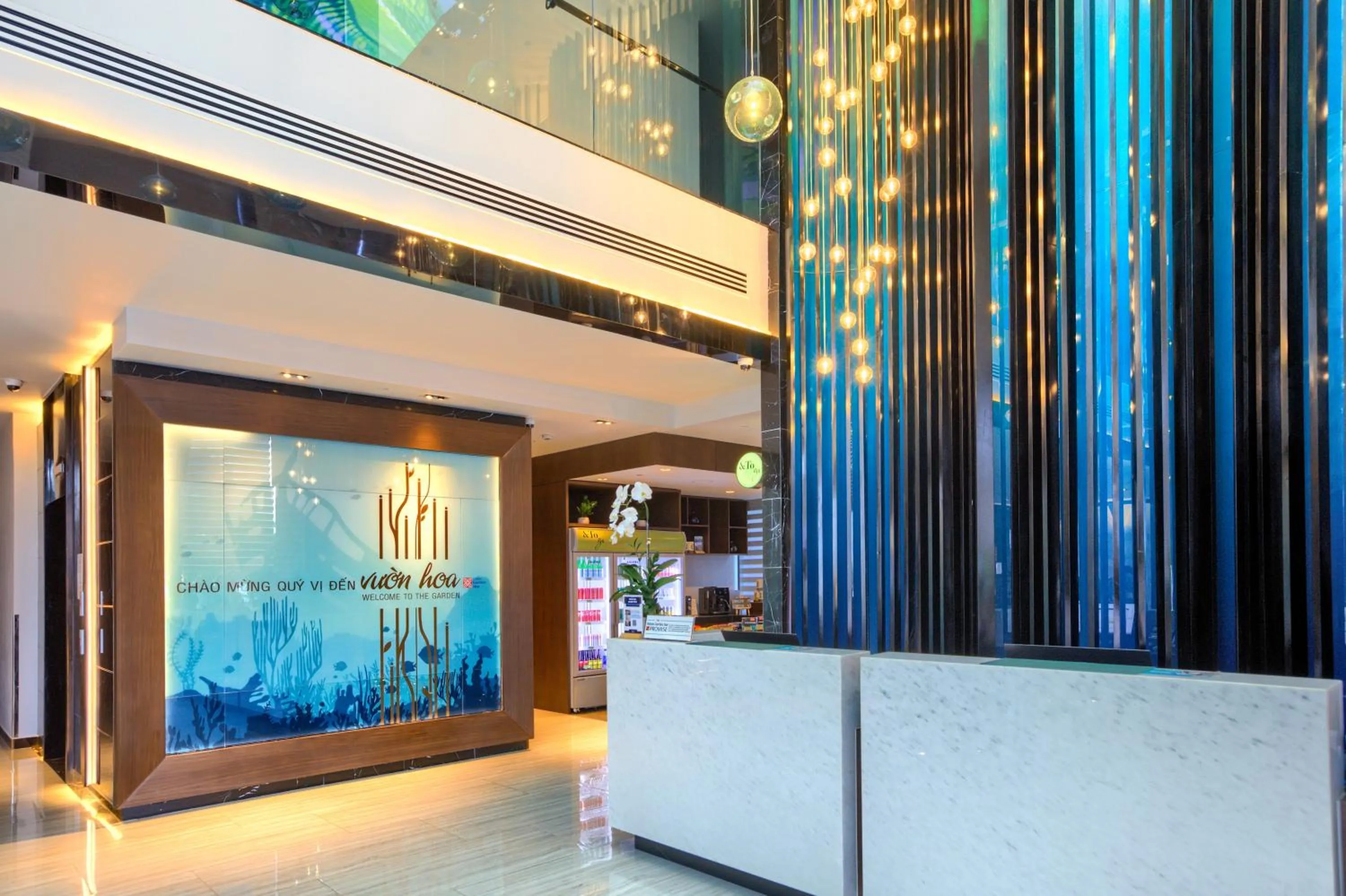 Lobby or reception in Hilton Garden Inn Da Nang