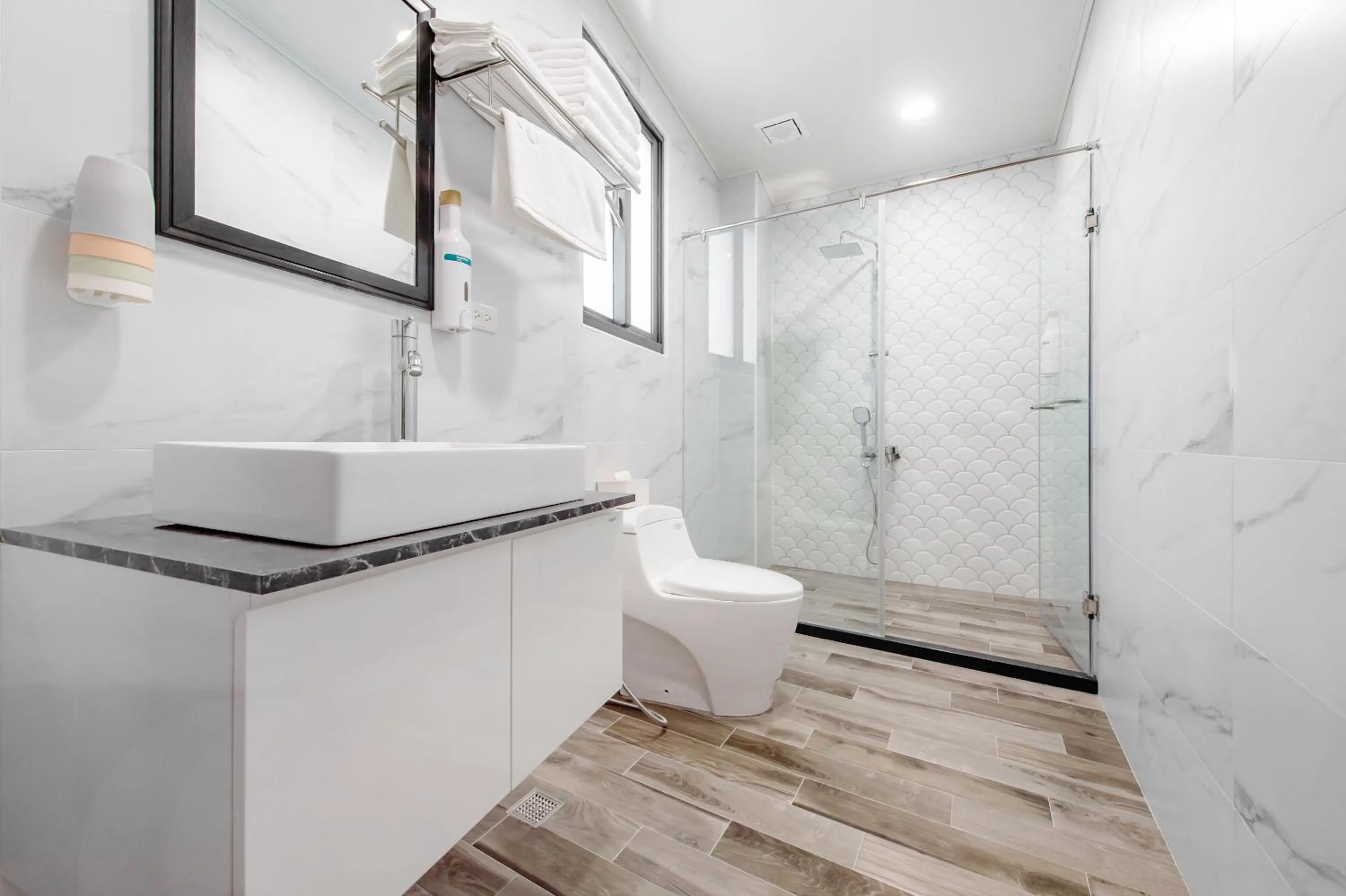 Shower in Water House