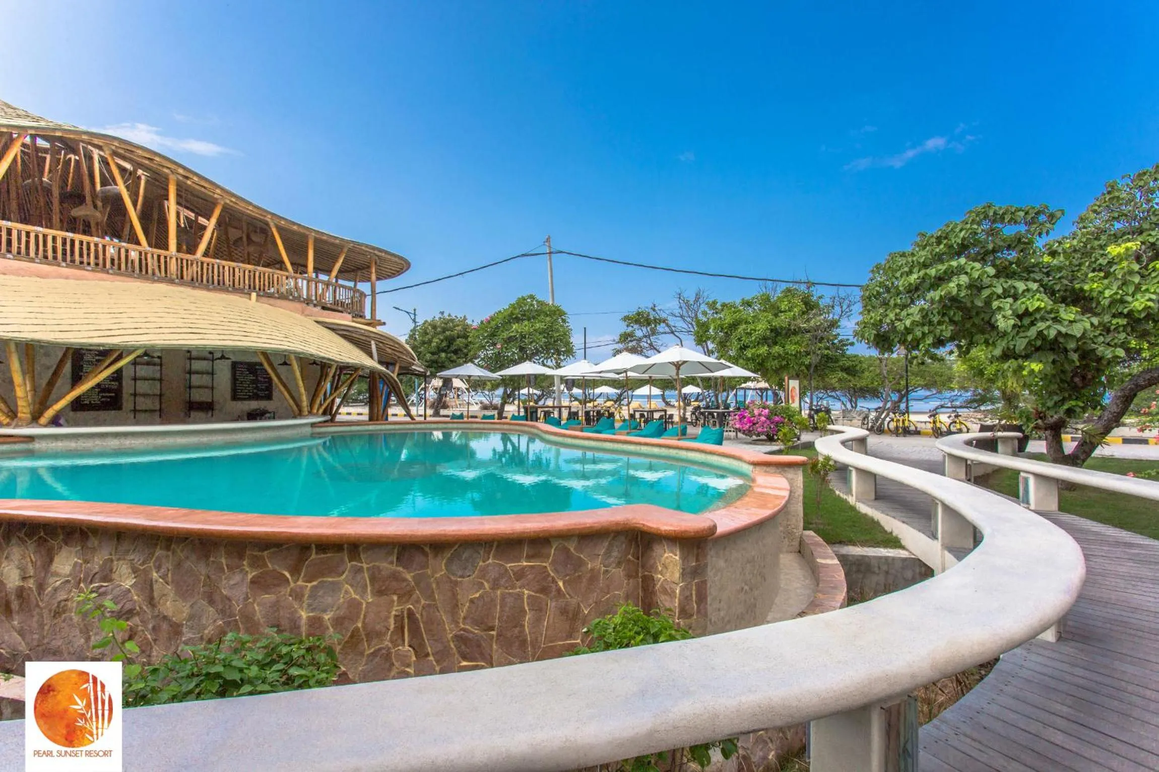 Swimming pool in Pearl Sunset Resort - Sunset Moments, Adults Only