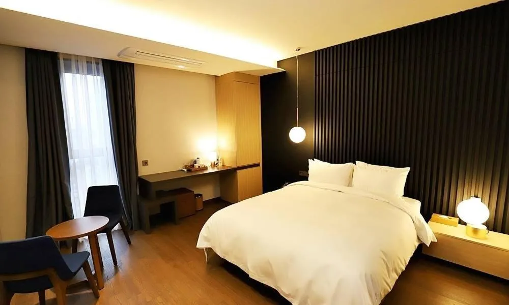 Bed in Gangneung Grey Hotel