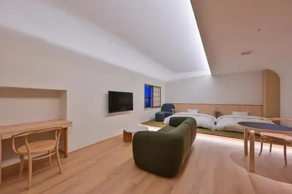 Twin Room with Private Bathroom in Ureshino Onsen Yusyuku Sarayama Twin Room with Private Bathroom in Ureshino Onsen Yusyuku Sarayama