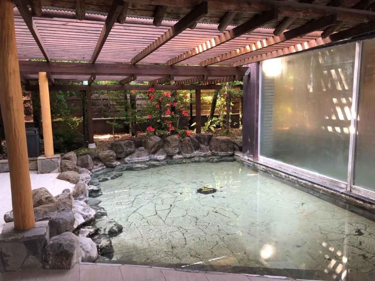 Hot Spring Bath in Ureshino Onsen Yusyuku Sarayama