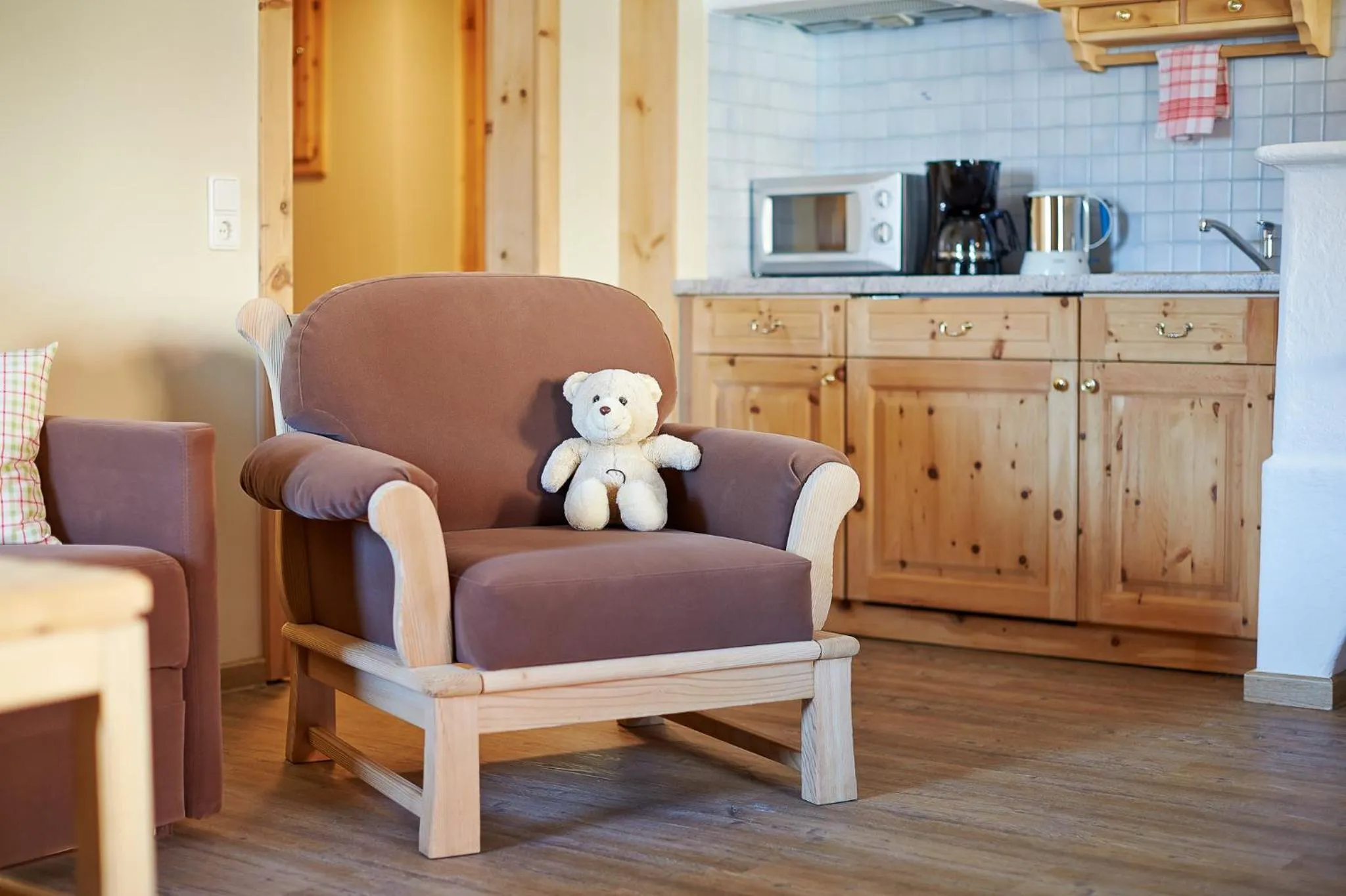 Living room in Das Hopfgarten Aparthotel