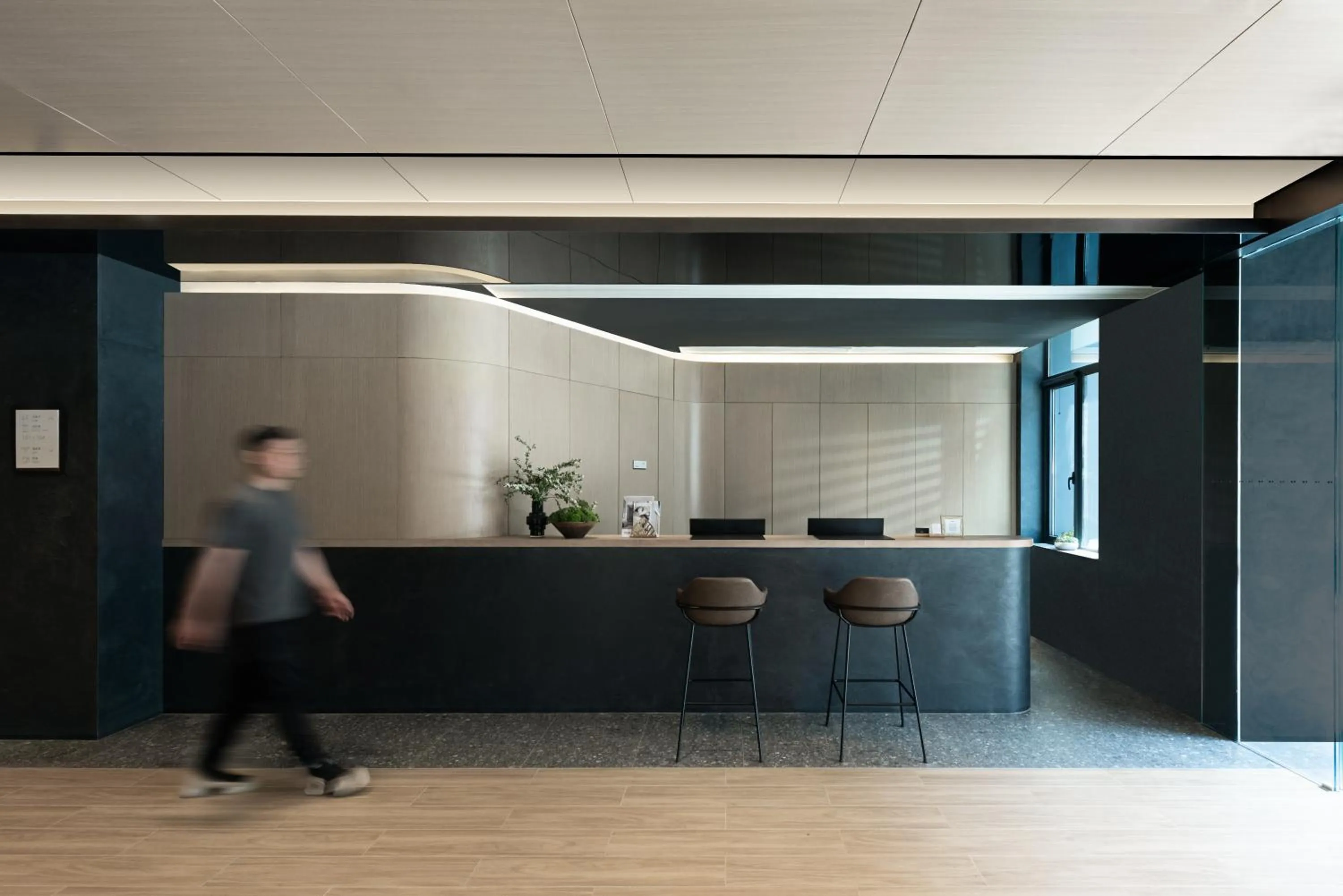 Lobby or reception in base-Beijing Sanlitun Serviced Apartment