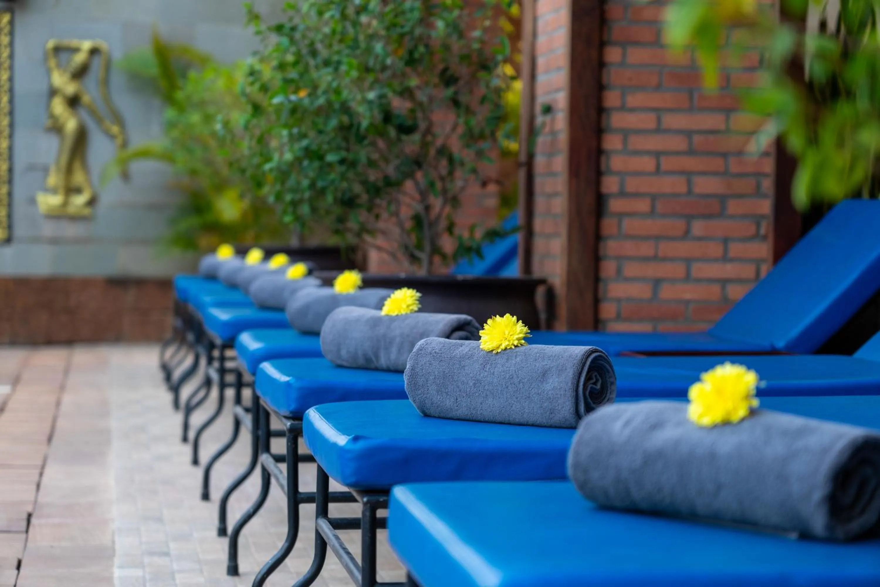 Swimming pool in Blanc Smith Hotel