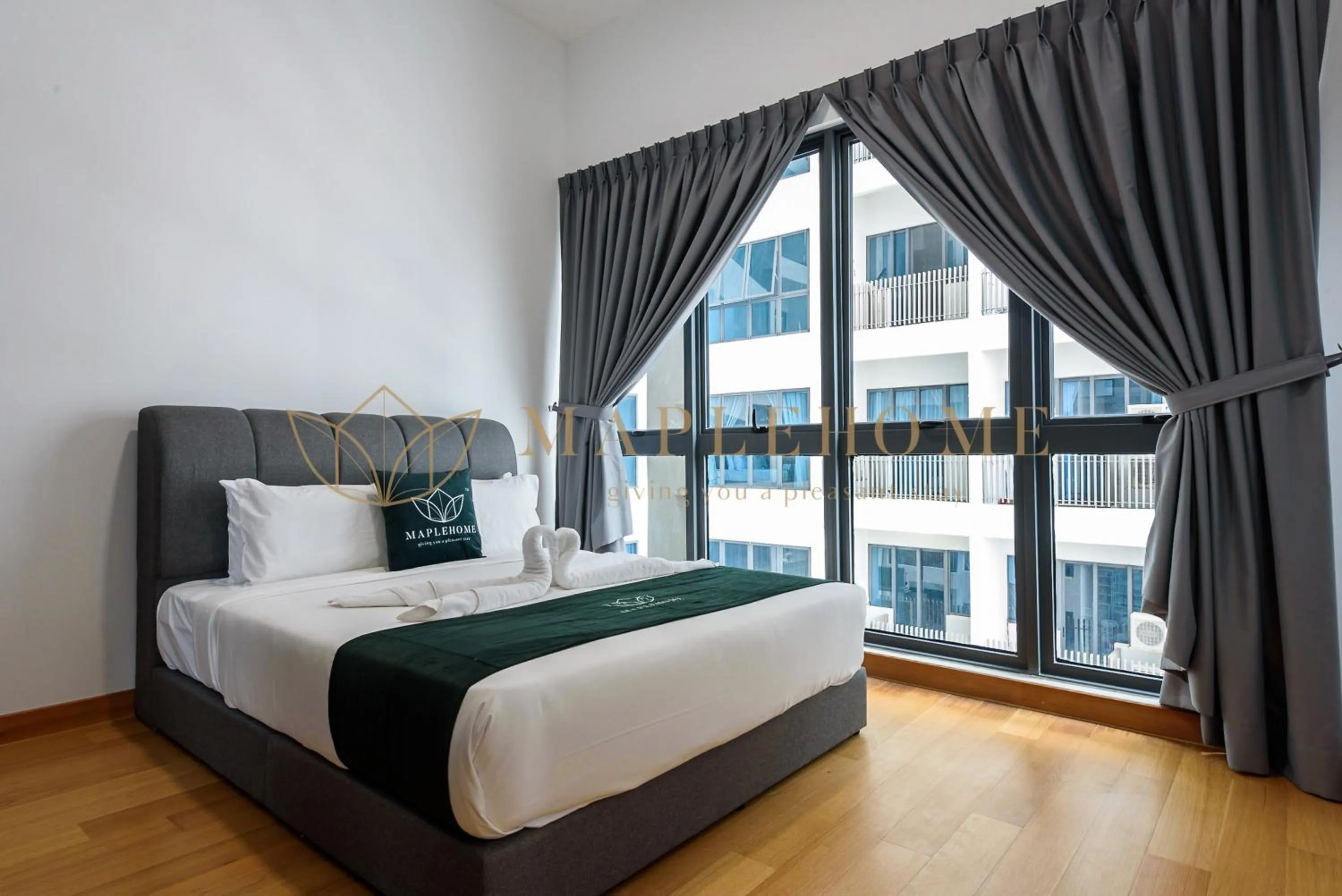 Bed in The Colony and The Luxe Premier Suites Kuala Lumpur