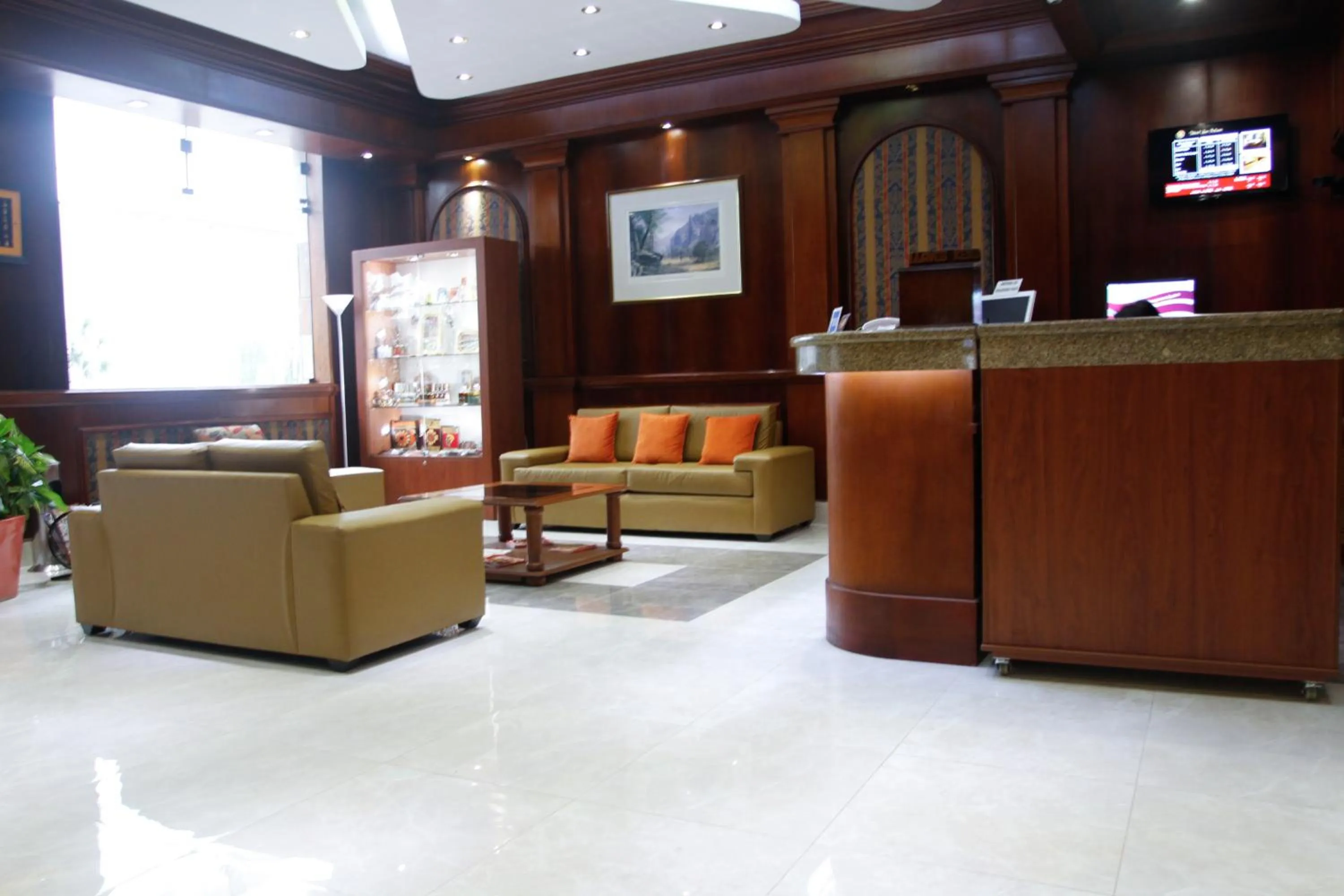 Lobby or reception in Hotel Las Palmas