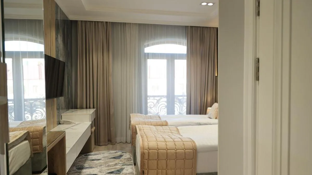 Bed in Reikartz Amar Samarkand